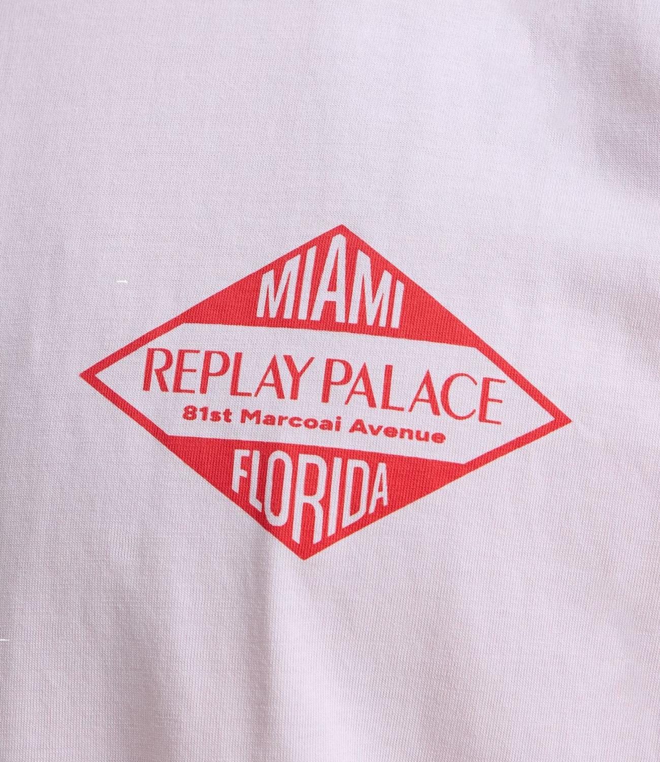 Replay T-Shirt da Uomo - Rosa - M3400.000.22662n