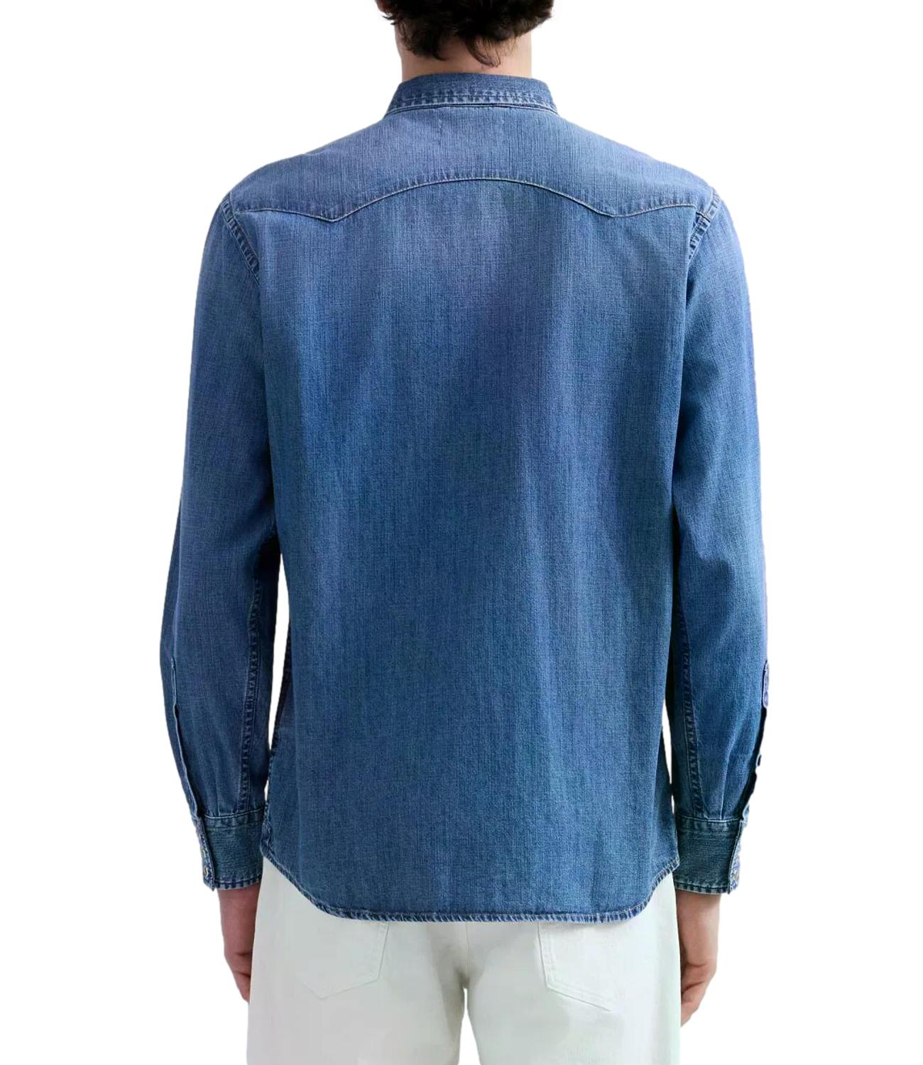 Replay Camicia jeans da Uomo - Denim