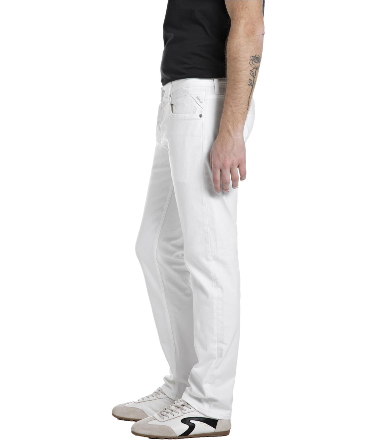 Replay Jeans da Uomo - Bianco - Ma972.000 8488701 L.30