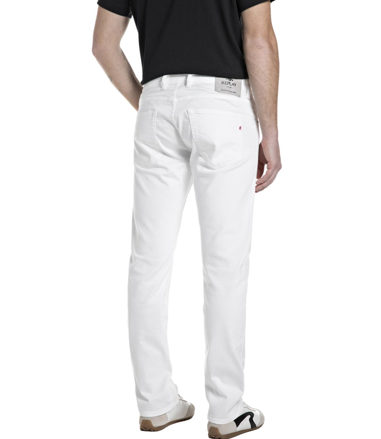 Replay Jeans da Uomo - Bianco - Ma972.000 8488701 L.32