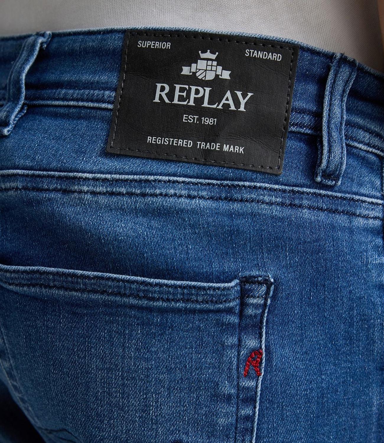 Replay Jeans da Uomo - Denim - Ma972z.000 261 C39 L.30