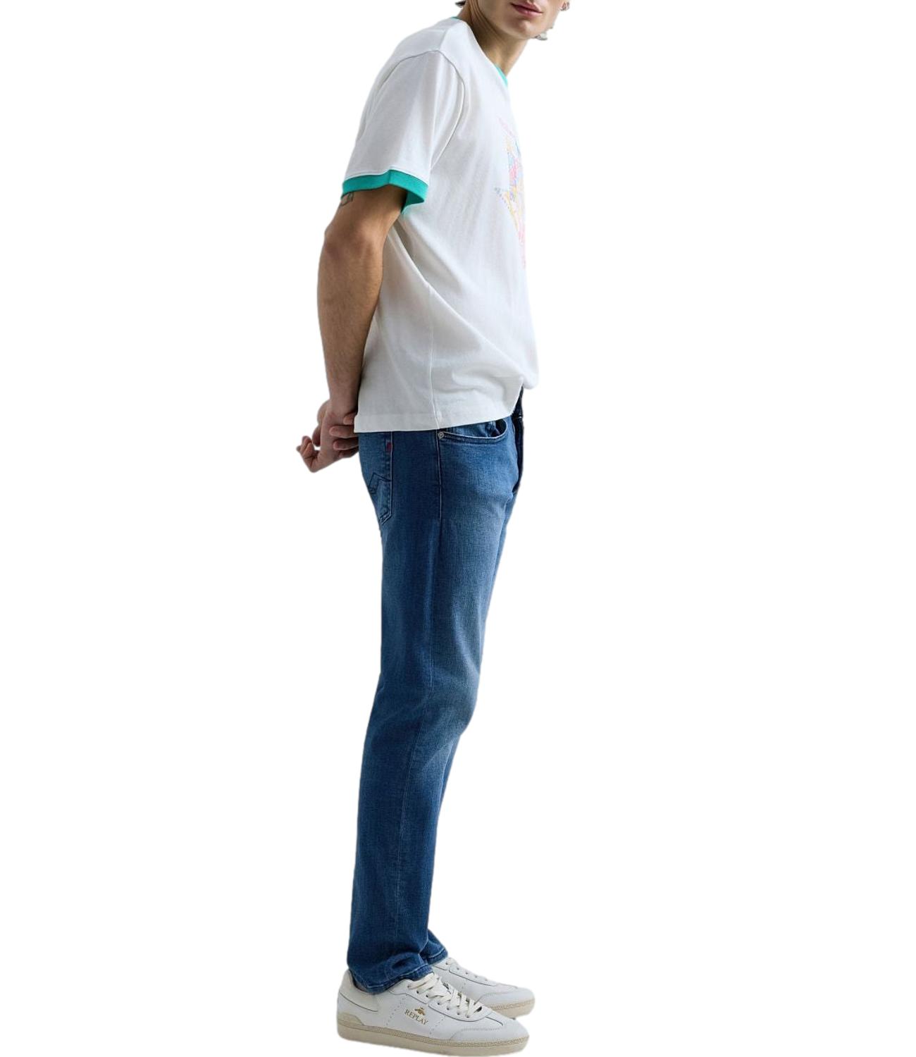 Replay Jeans da Uomo - Denim - Ma972z.000 261 C39 L.32