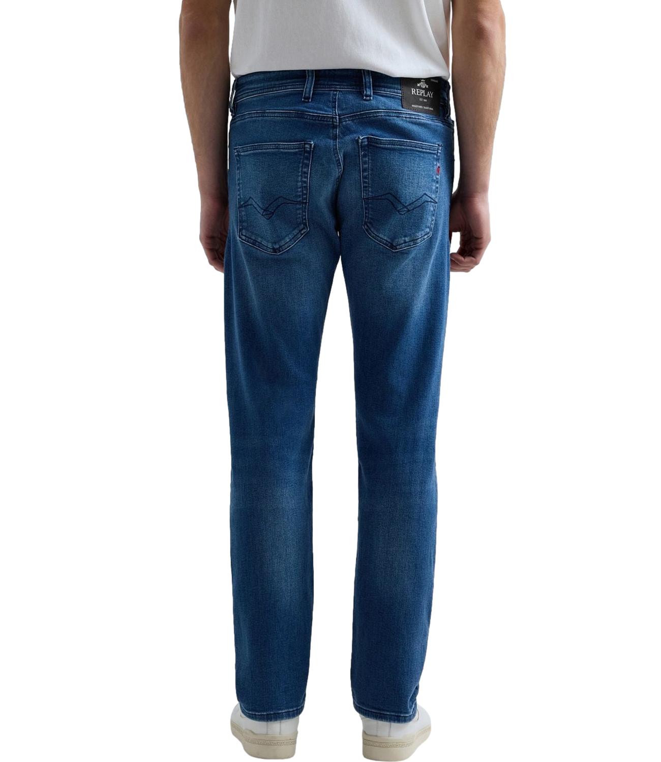 Replay Jeans da Uomo - Denim - Ma972z.000 261 C39 L.32