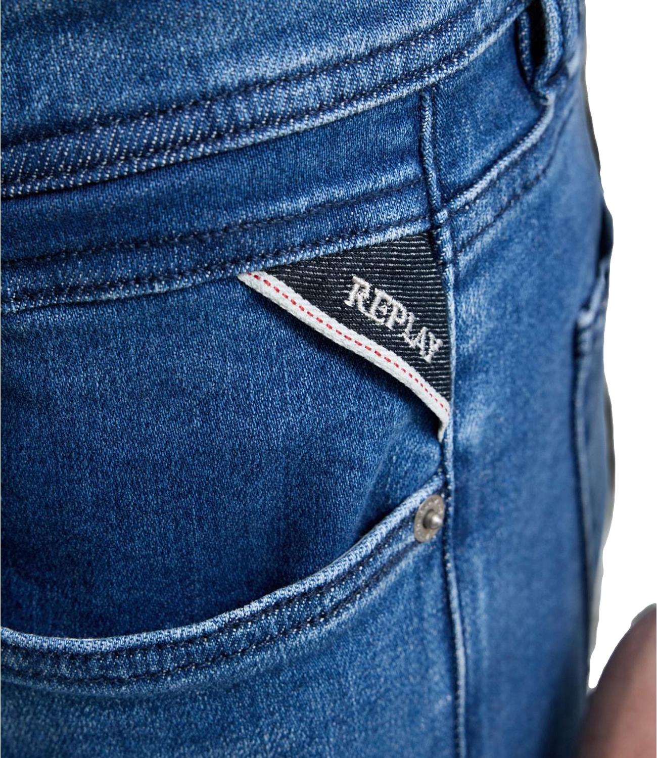 Replay Jeans da Uomo - Denim - Ma972z.000 261 C39 L.32