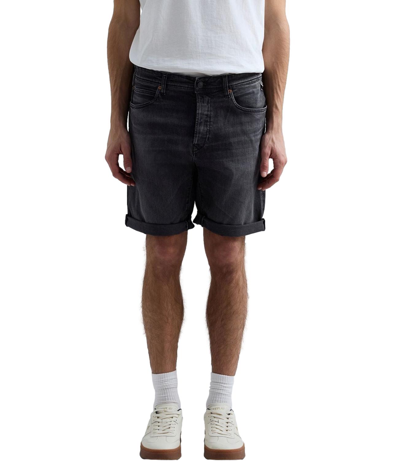 Replay Bermuda jeans da Uomo - Nero - Ma981y.000 573b116