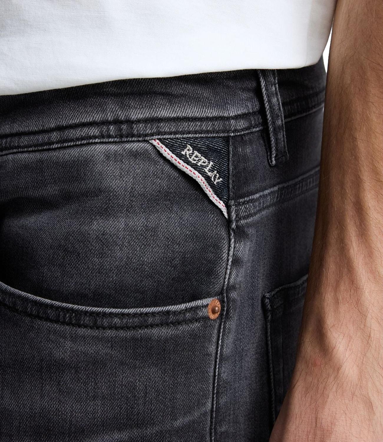 Replay Bermuda jeans da Uomo - Nero - Ma981y.000 573b116