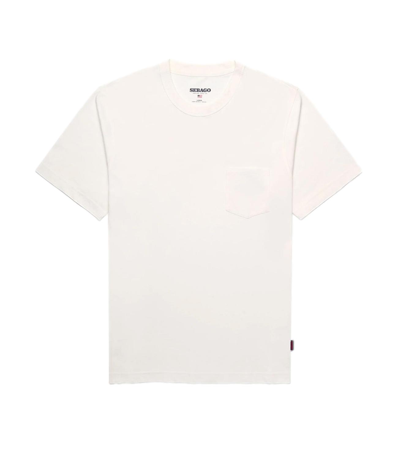 Sebago Camicia da Uomo - White Natural - 72122uw