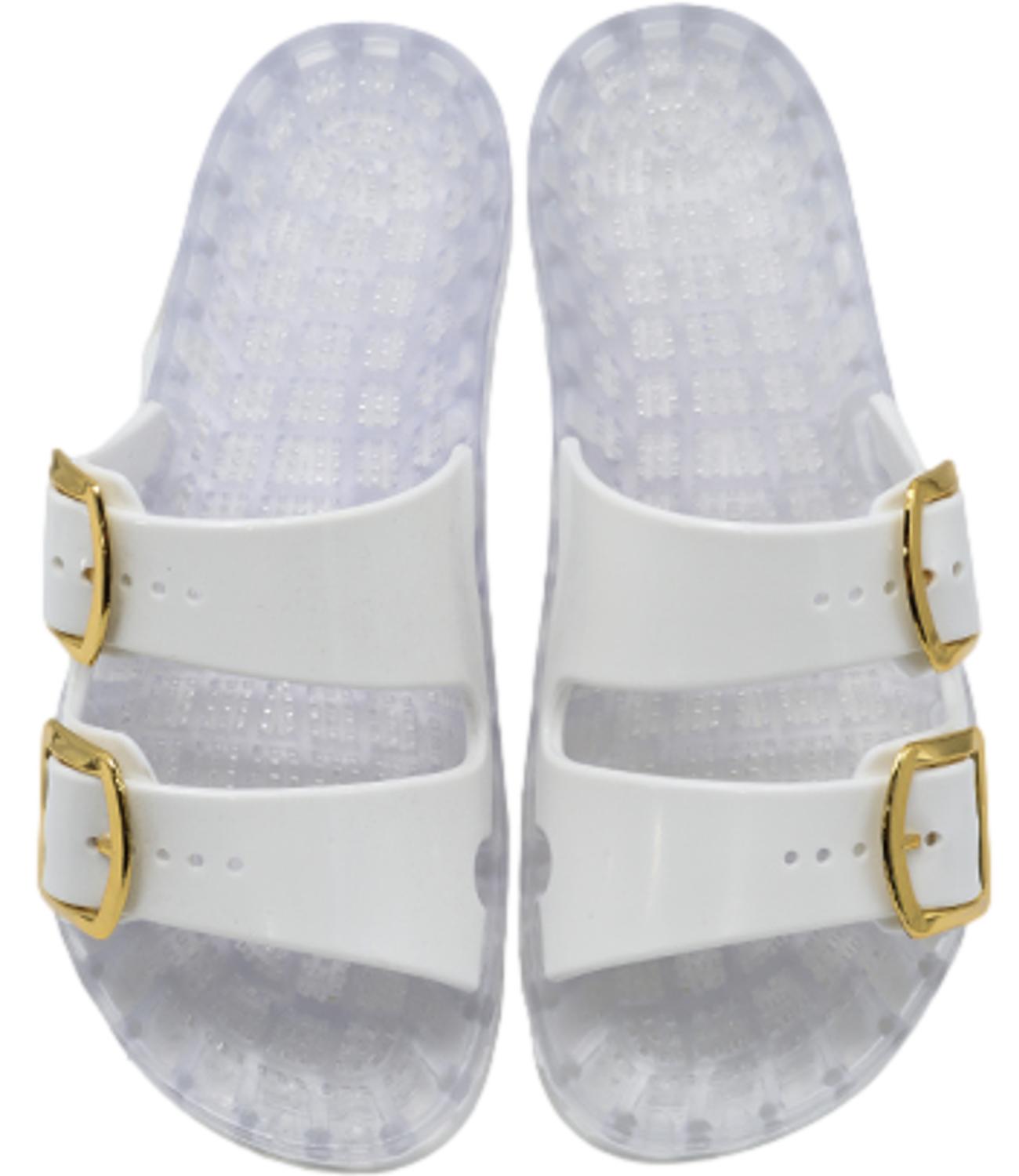 Sensi Ciabatta da Uomo - Bianca - 4151/fl