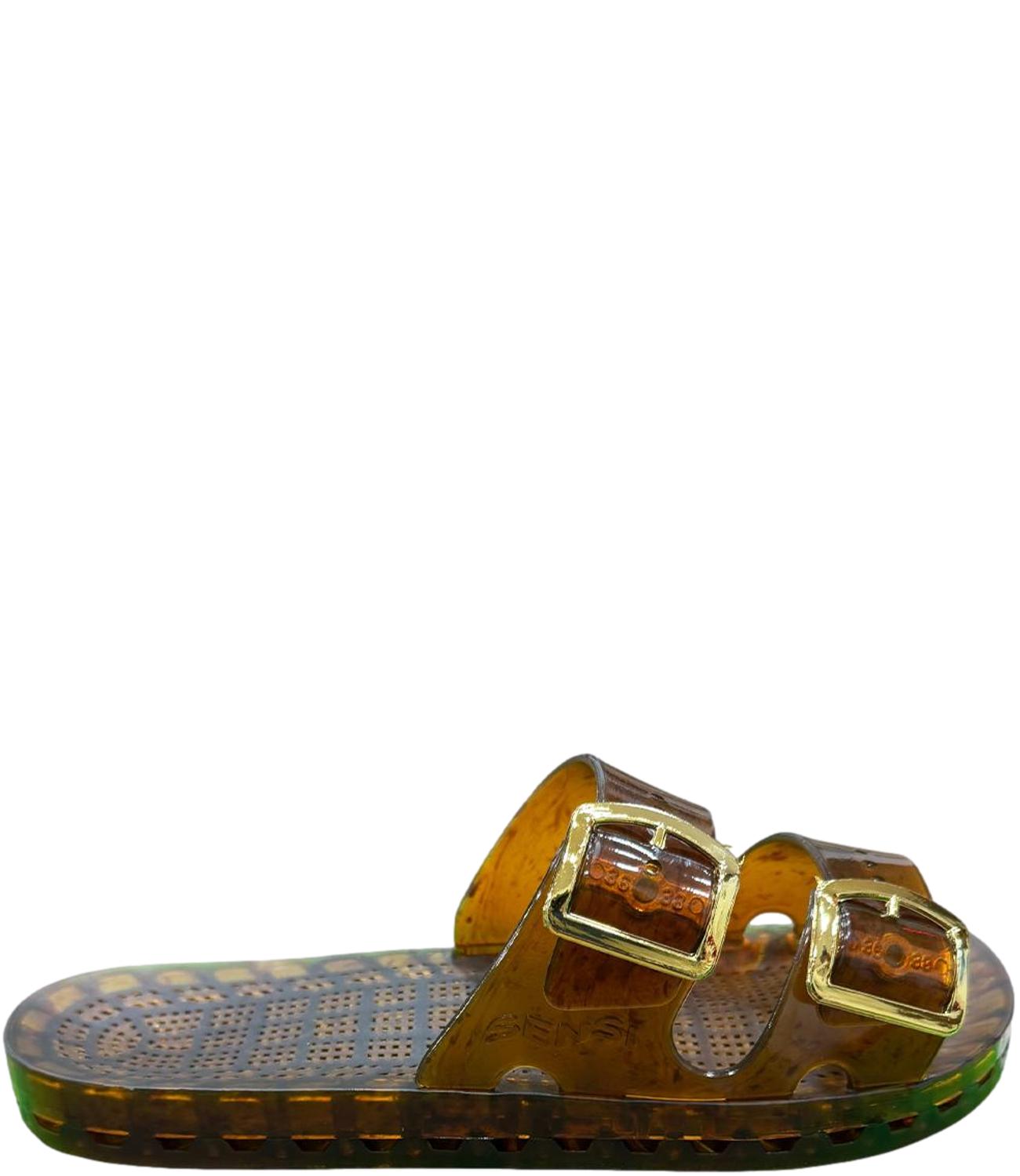 Sensi Ciabatta da Uomo - Tartaruga - 4151/tl