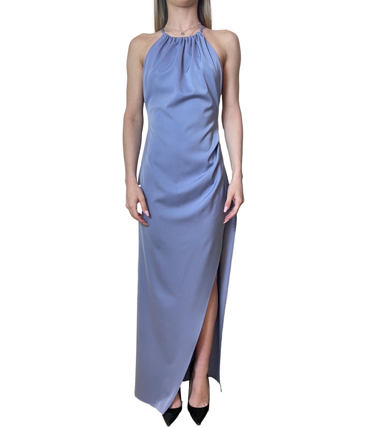 Silence Limited Abito Sensual Dress Dusty Blue Donna