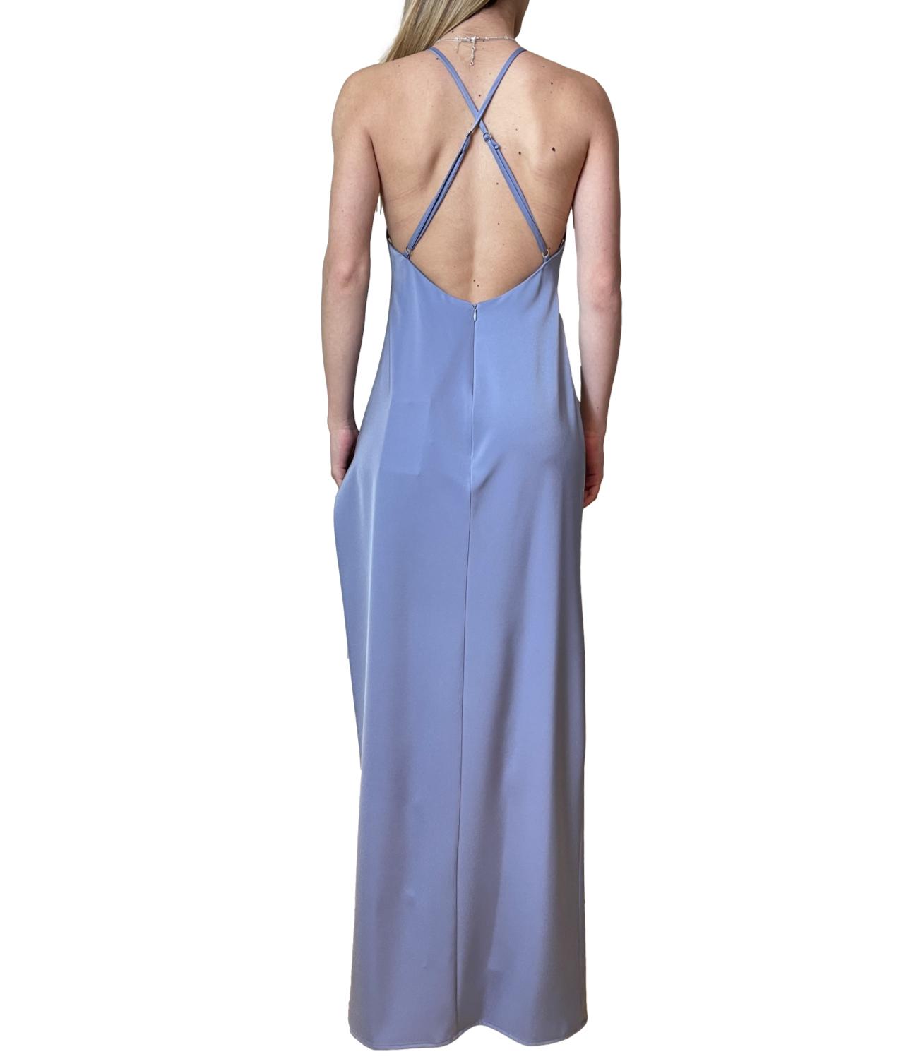 Silence Limited Abito Sensual Dress Dusty Blue Donna