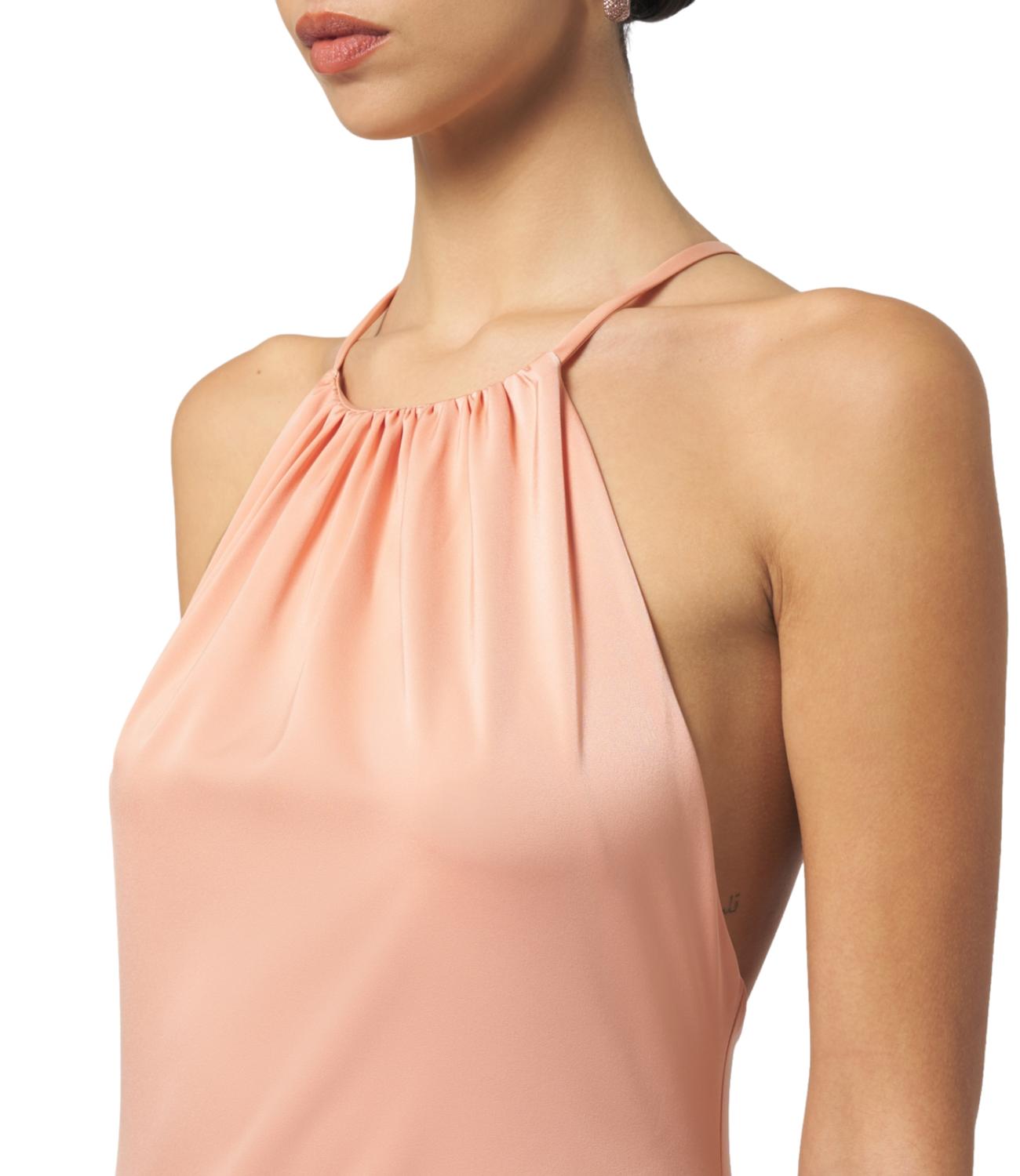 Silence Limited Abito Sensual Dress Peach Donna