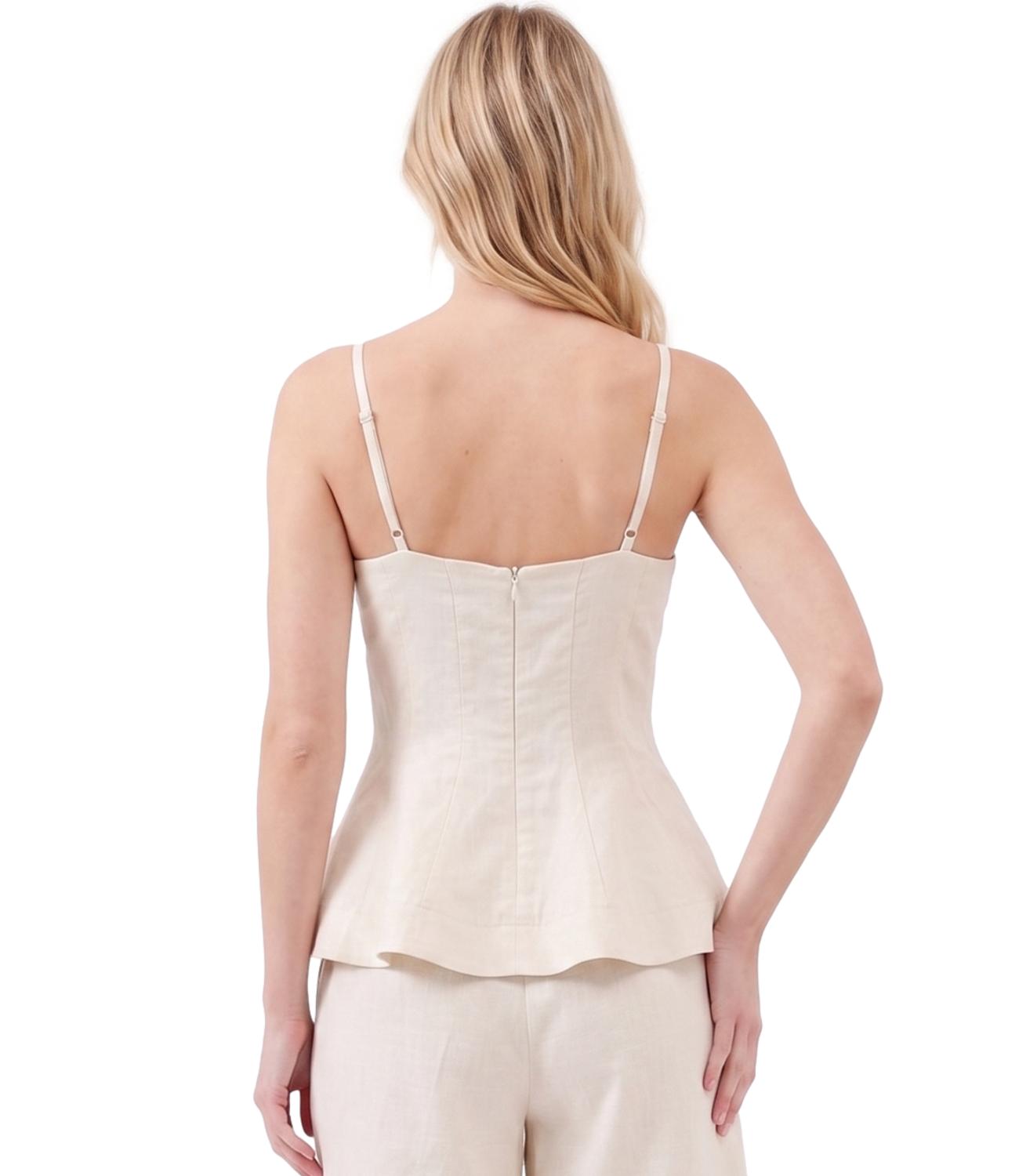 Silence Limited Top da Donna - New Cream - Bou865pe26
