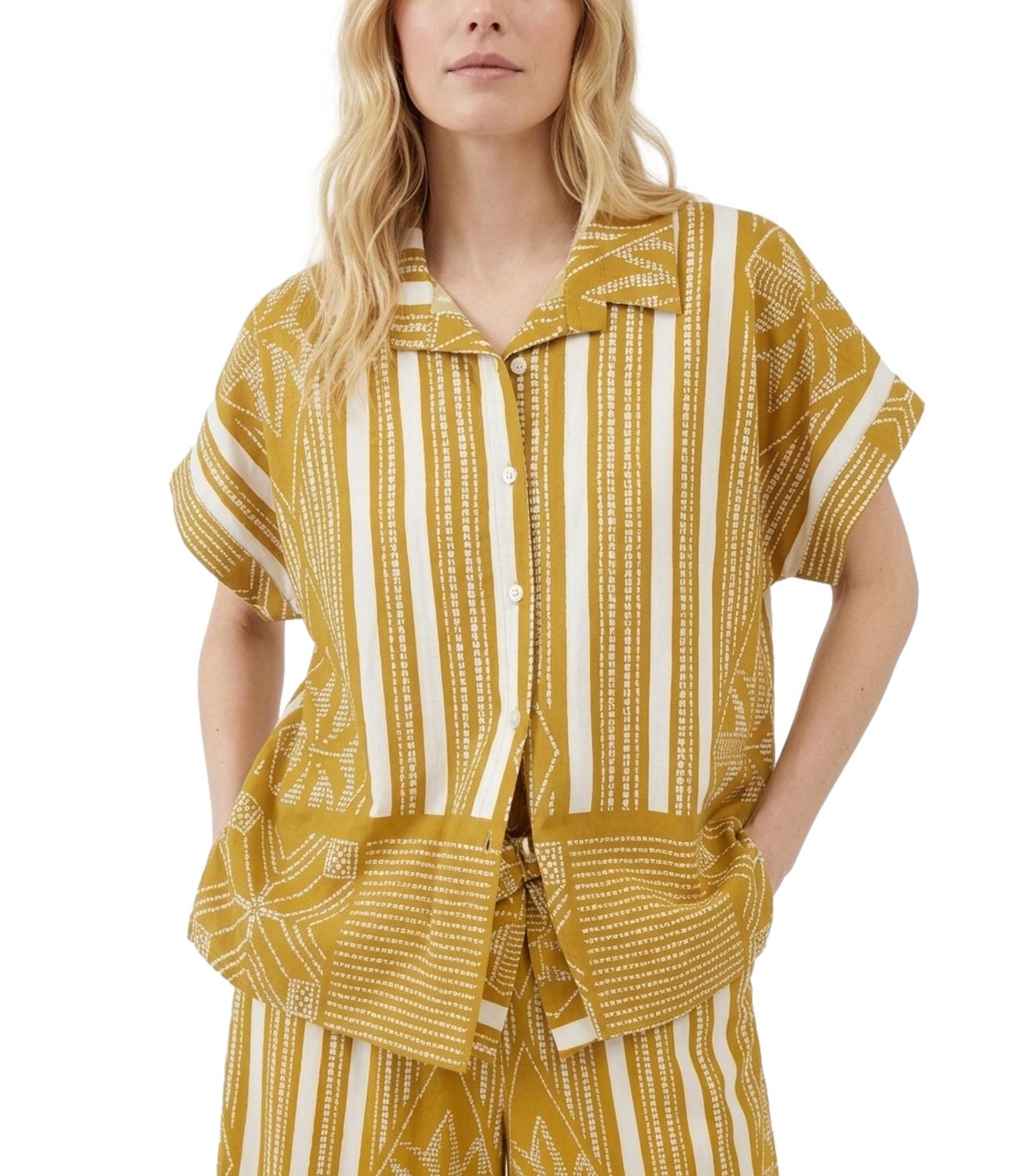 Studio it Camicia da Donna - Ocra - 26133