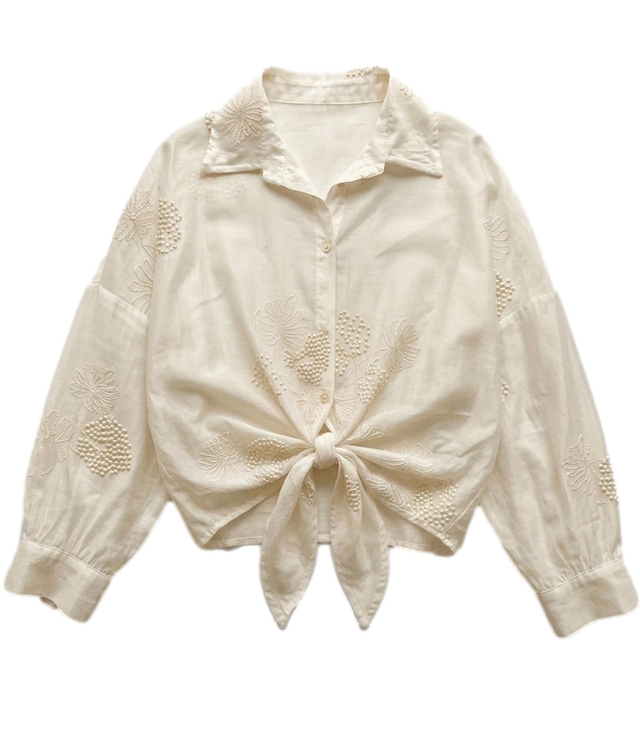 Studio it Camicia da Donna - Beige - 3666ca