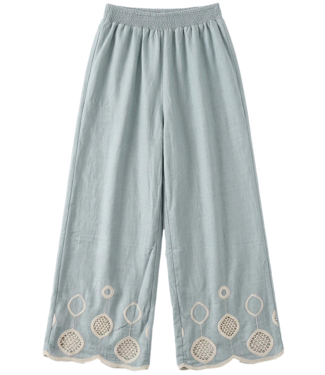 Studio it Pantalone da Donna - Verde - 42554