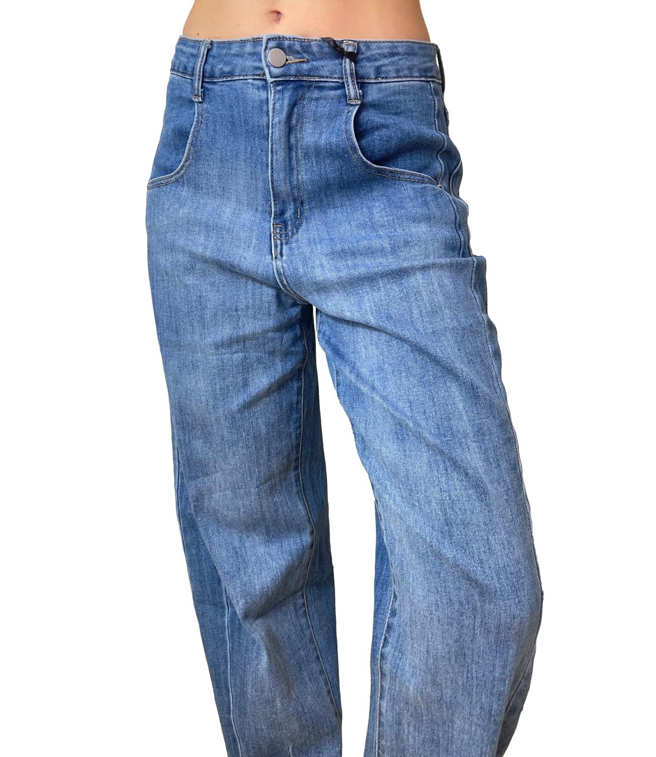 Studio It Jeans Barrell Blu Chiaro Donna