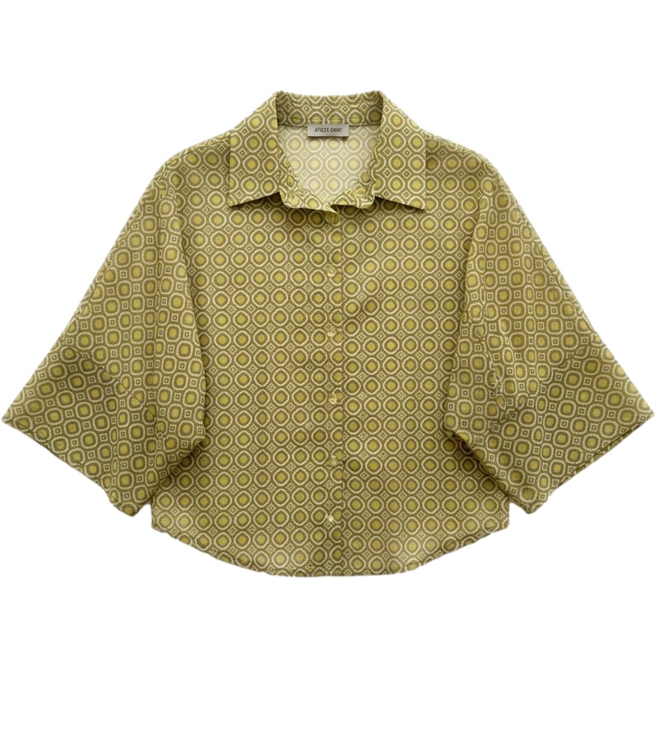 Studio it Camicia da Donna - Giallo - Ca27234a