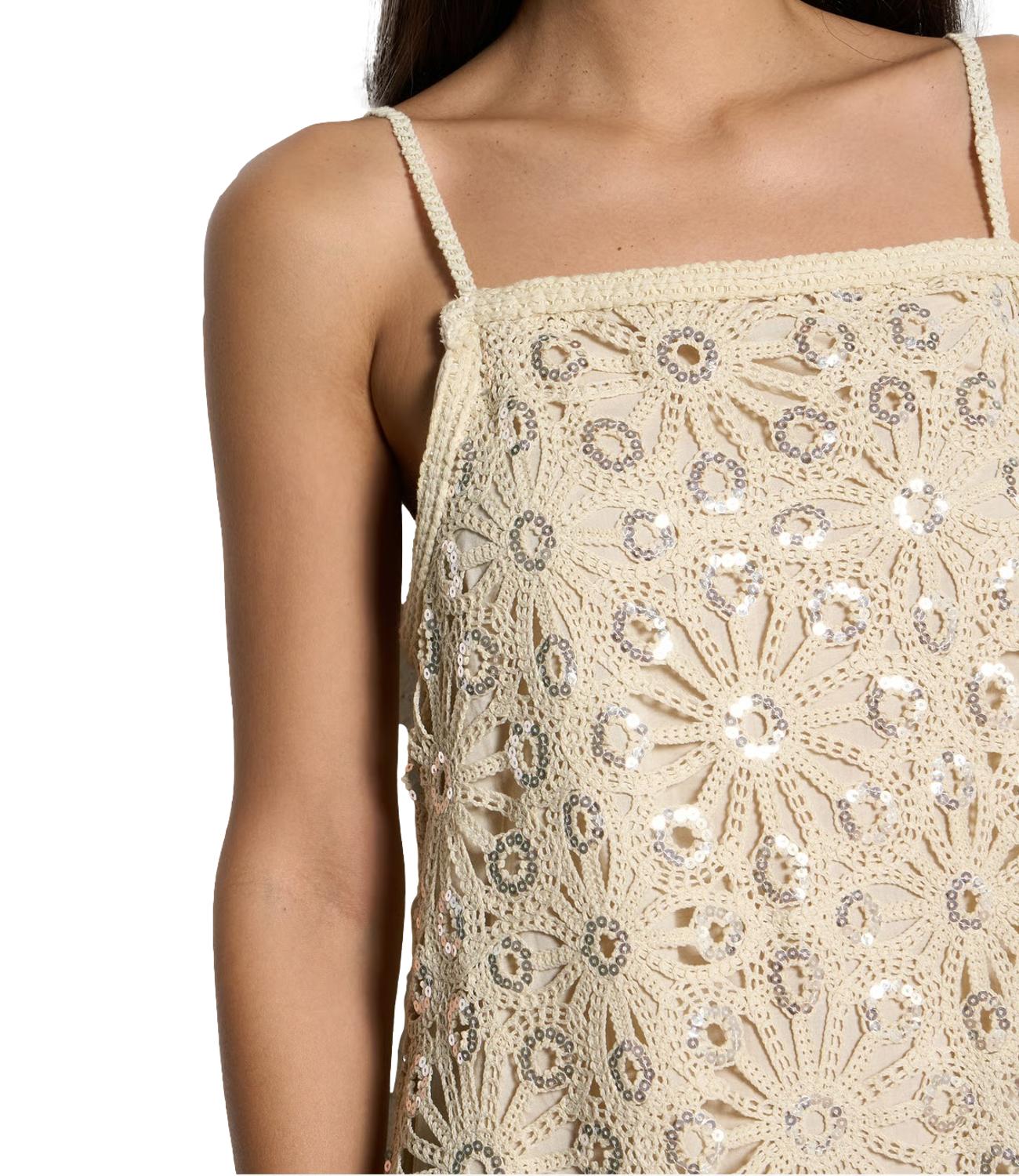 Suncoo Abito Chelby Beige Donna