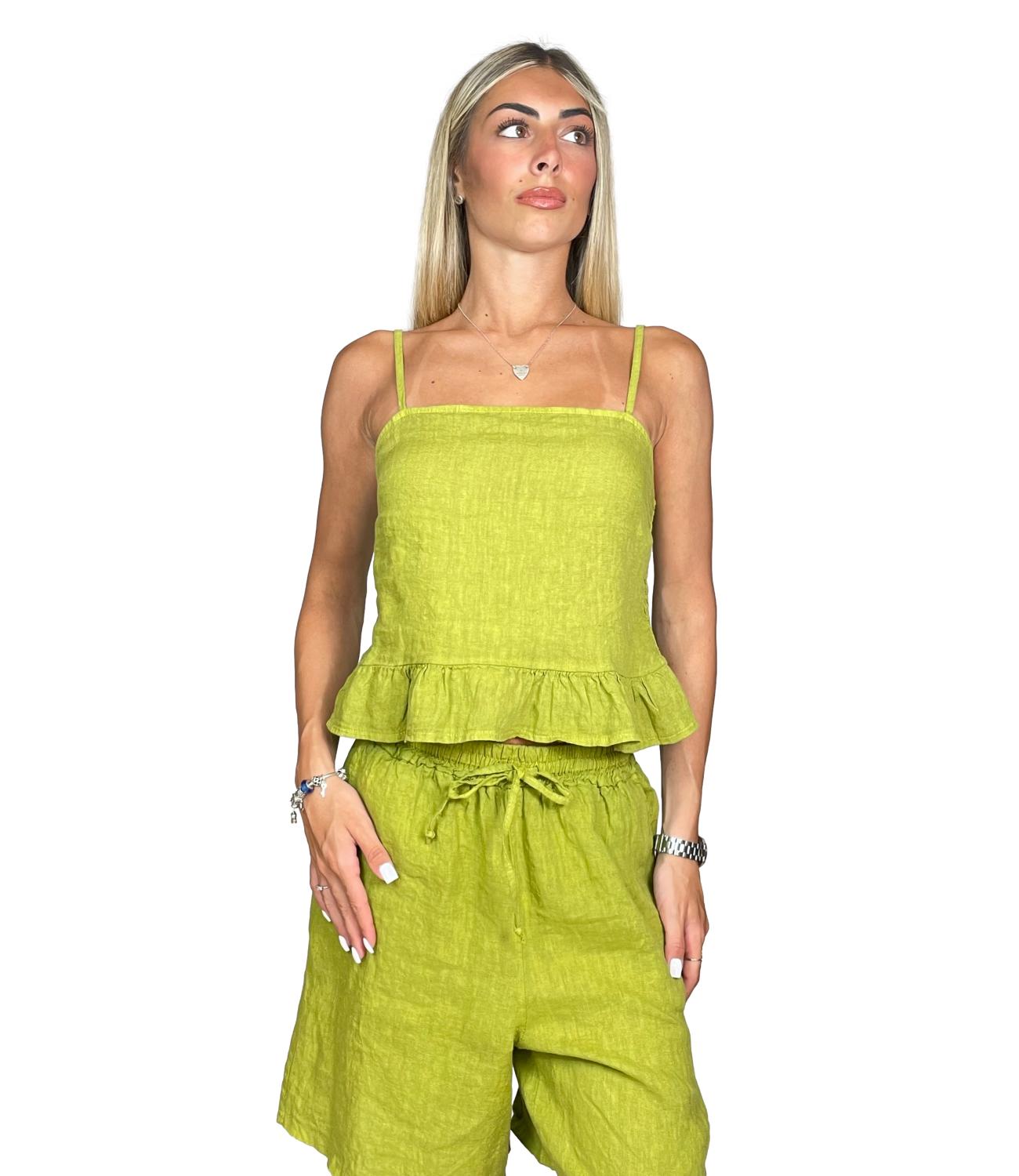 Susy Mix Bermuda da Donna - Verde Oliva - 12409