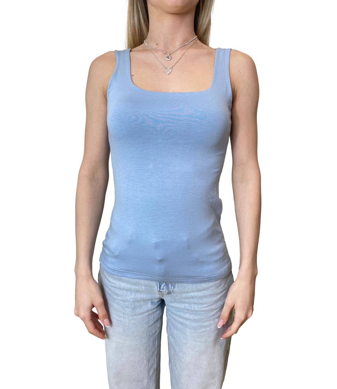 Susy Mix Canotta Cielo Donna