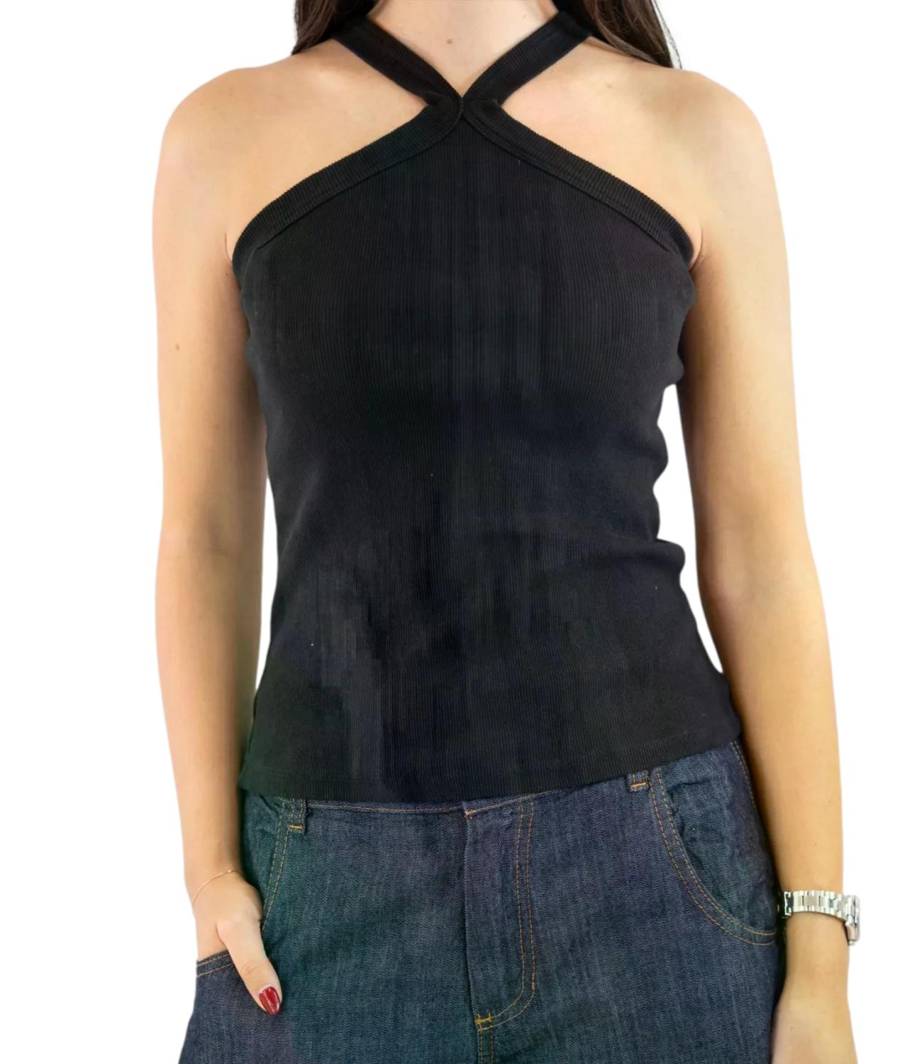 Susy Mix Canotta da Donna - Nero - 2719