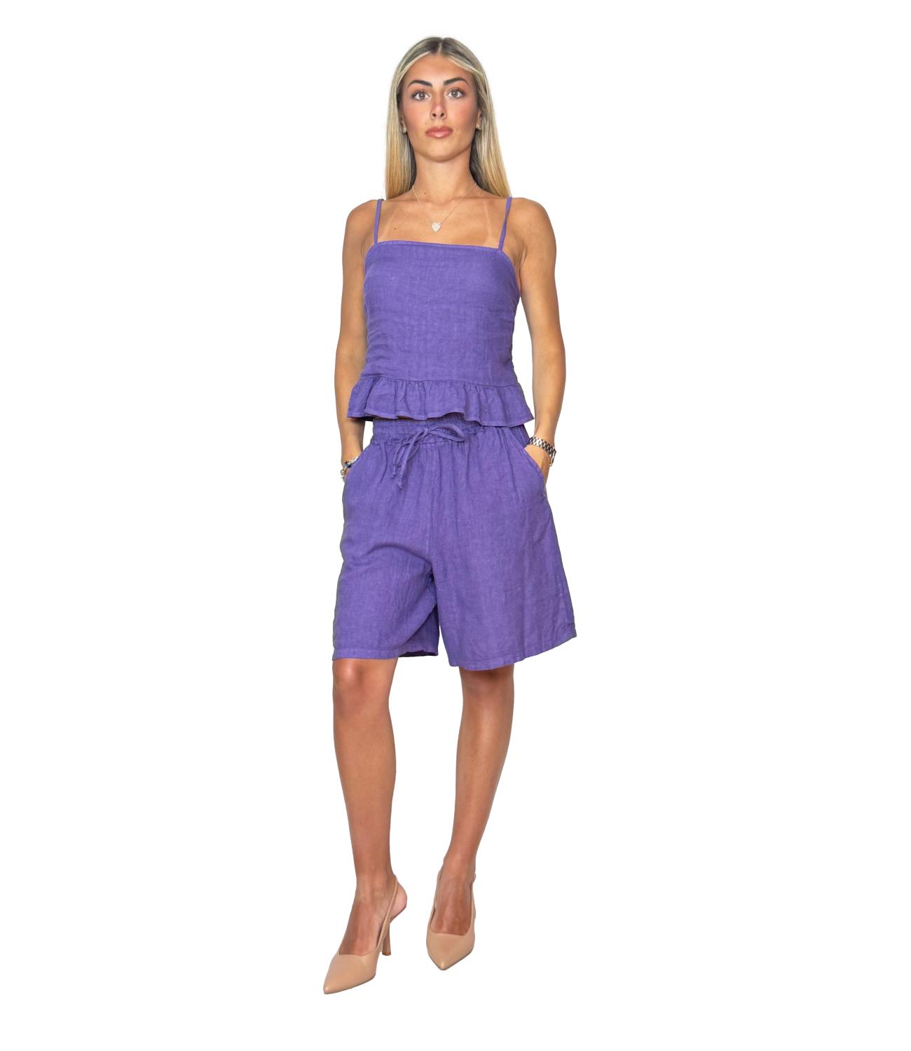 Susy Mix Top da Donna - Viola - 34141