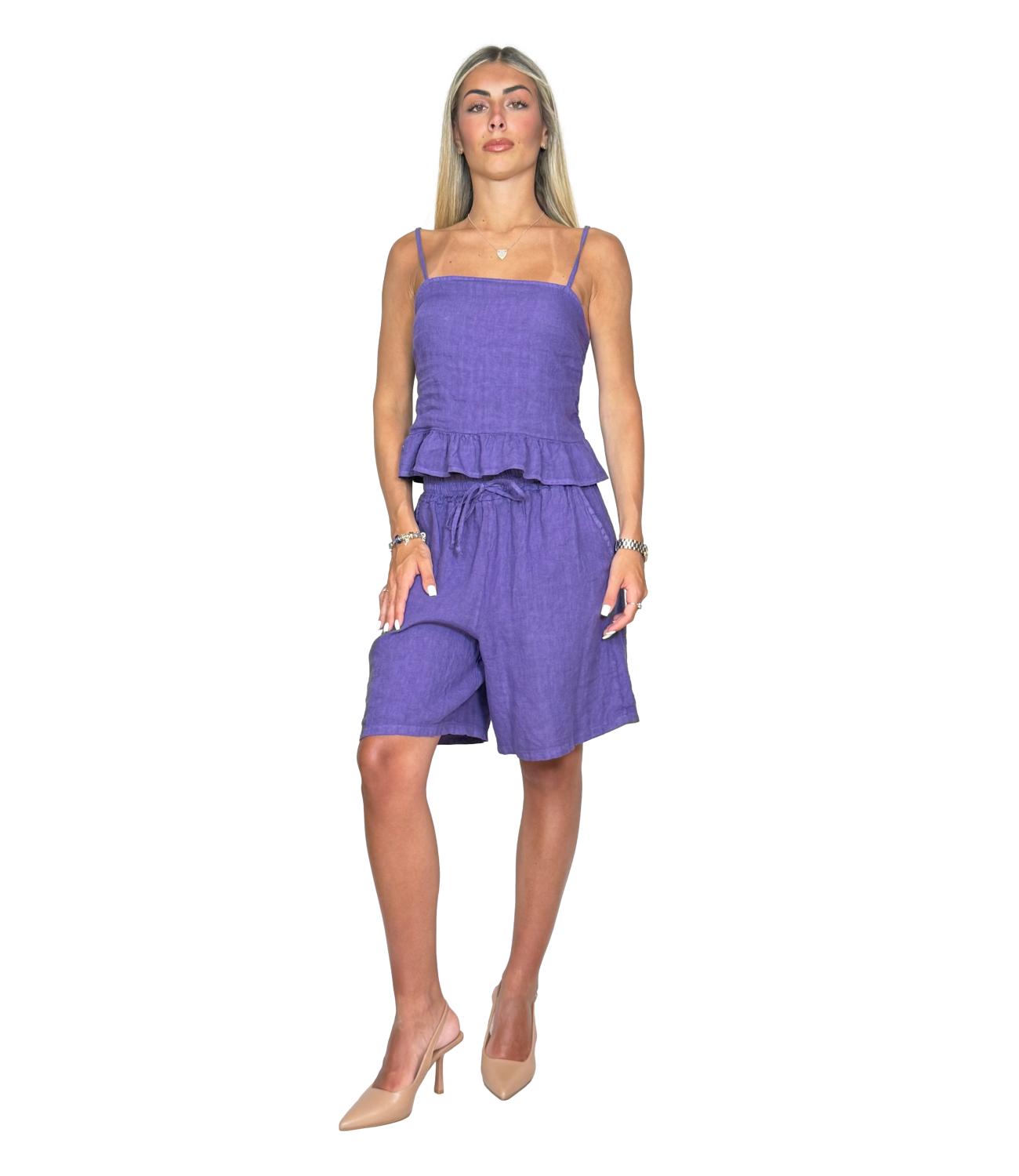 Susy Mix Top da Donna - Viola - 34141
