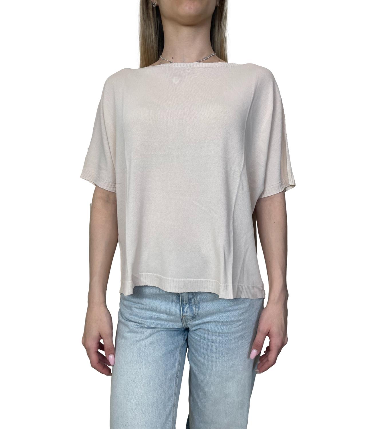 Susy Mix Maglia Beige Donna