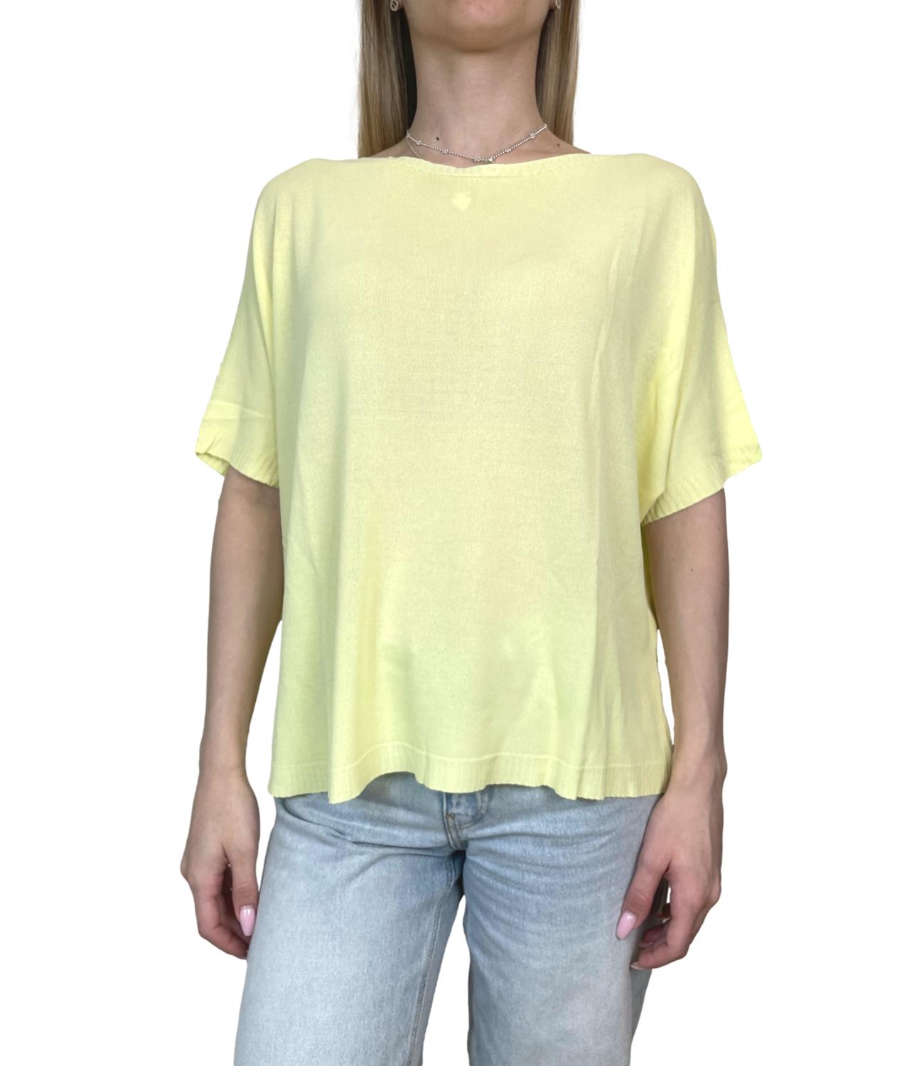 Susy Mix Maglia Giallo Donna
