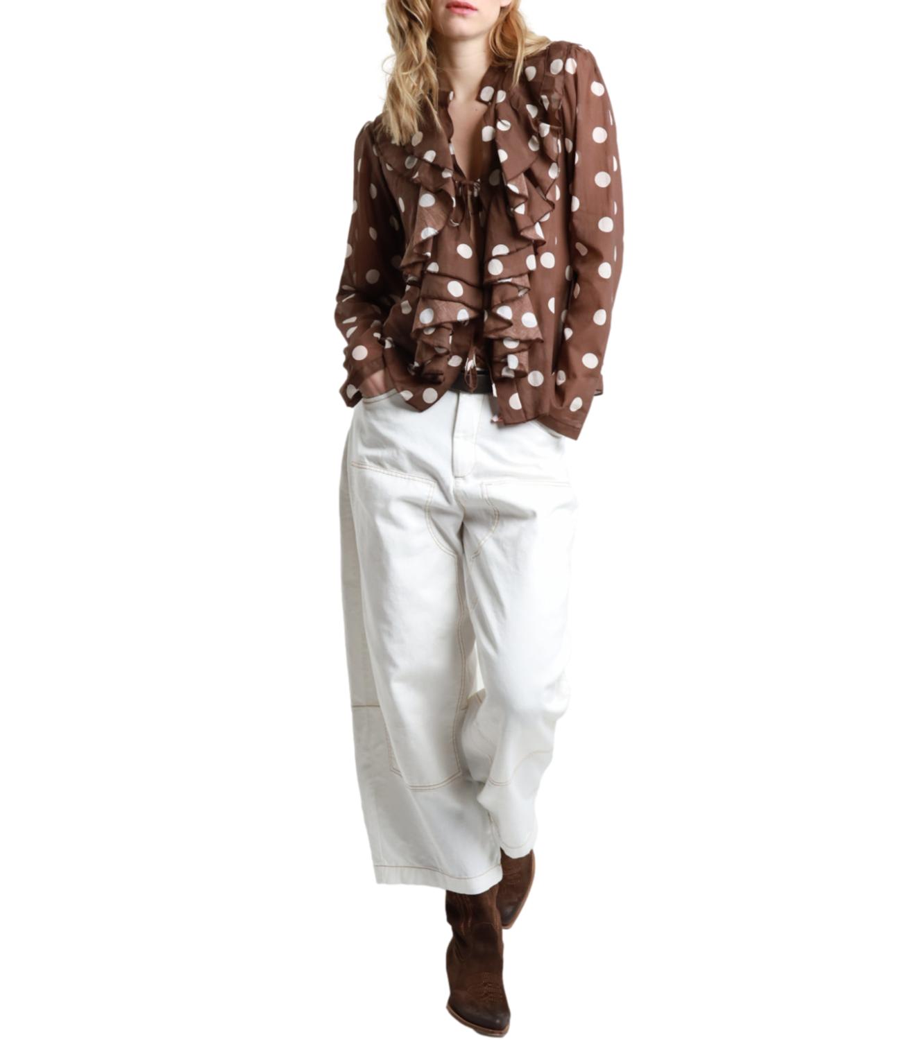 Susy Mix Pantalone Bianco Donna