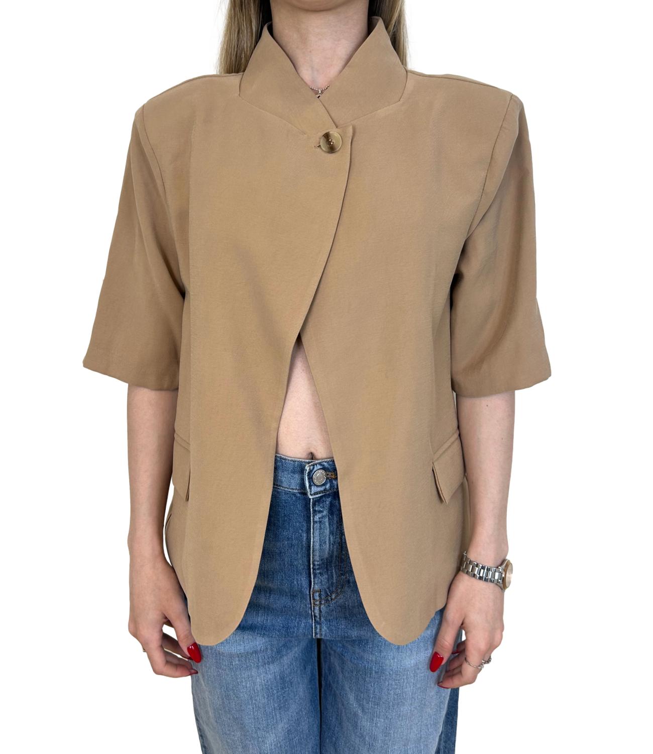 Susy Mix Giacca da Donna - Sabbia - 82568ak