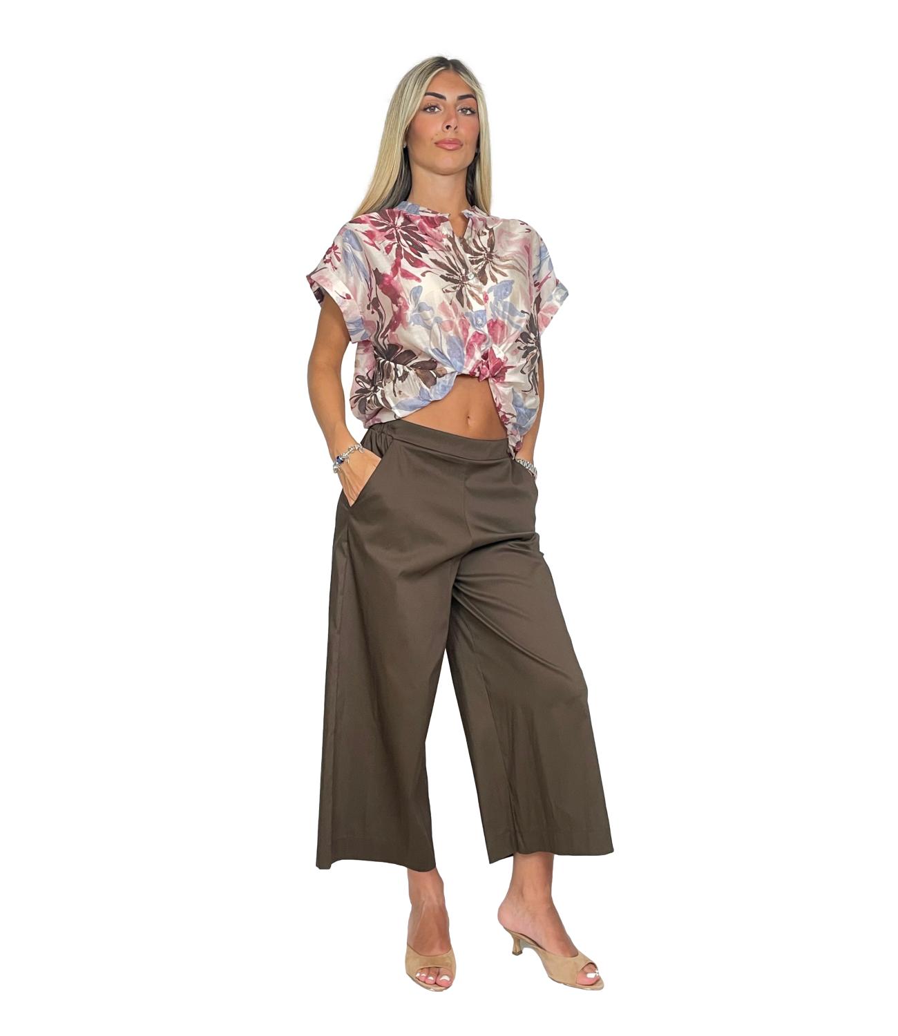 Susy Mix Pantalone da Donna - Moro - B05195