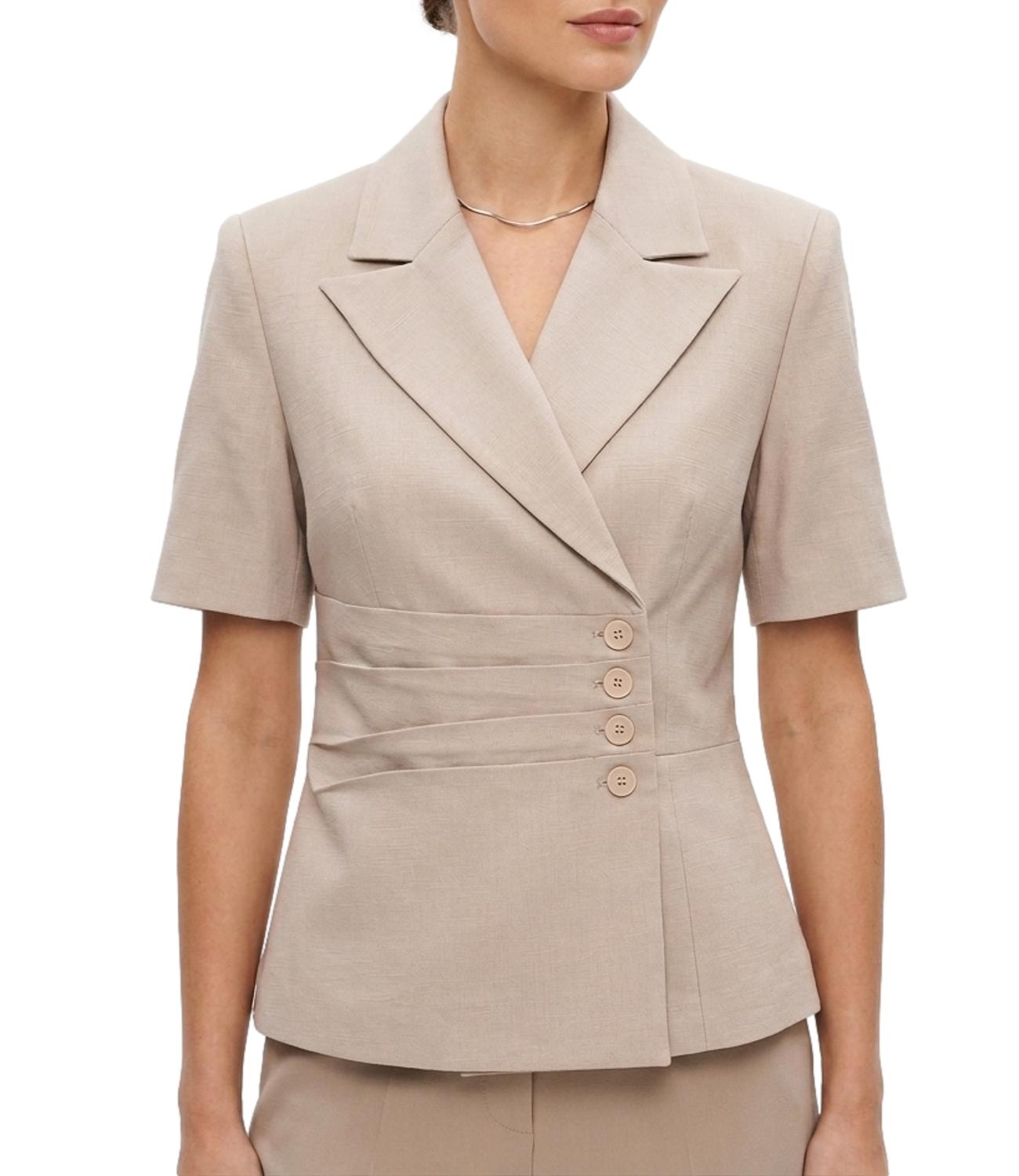 Susy Mix Giacca da Donna - Sabbia - M10658