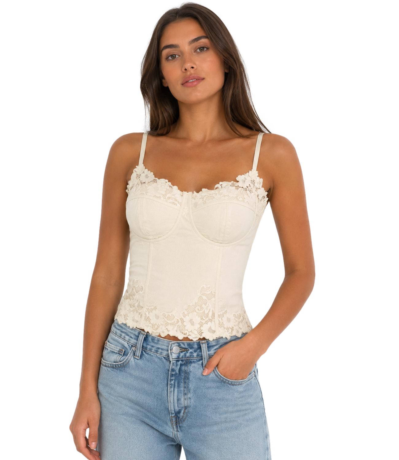 Susy Mix Bustino da Donna - Latte - Nm272