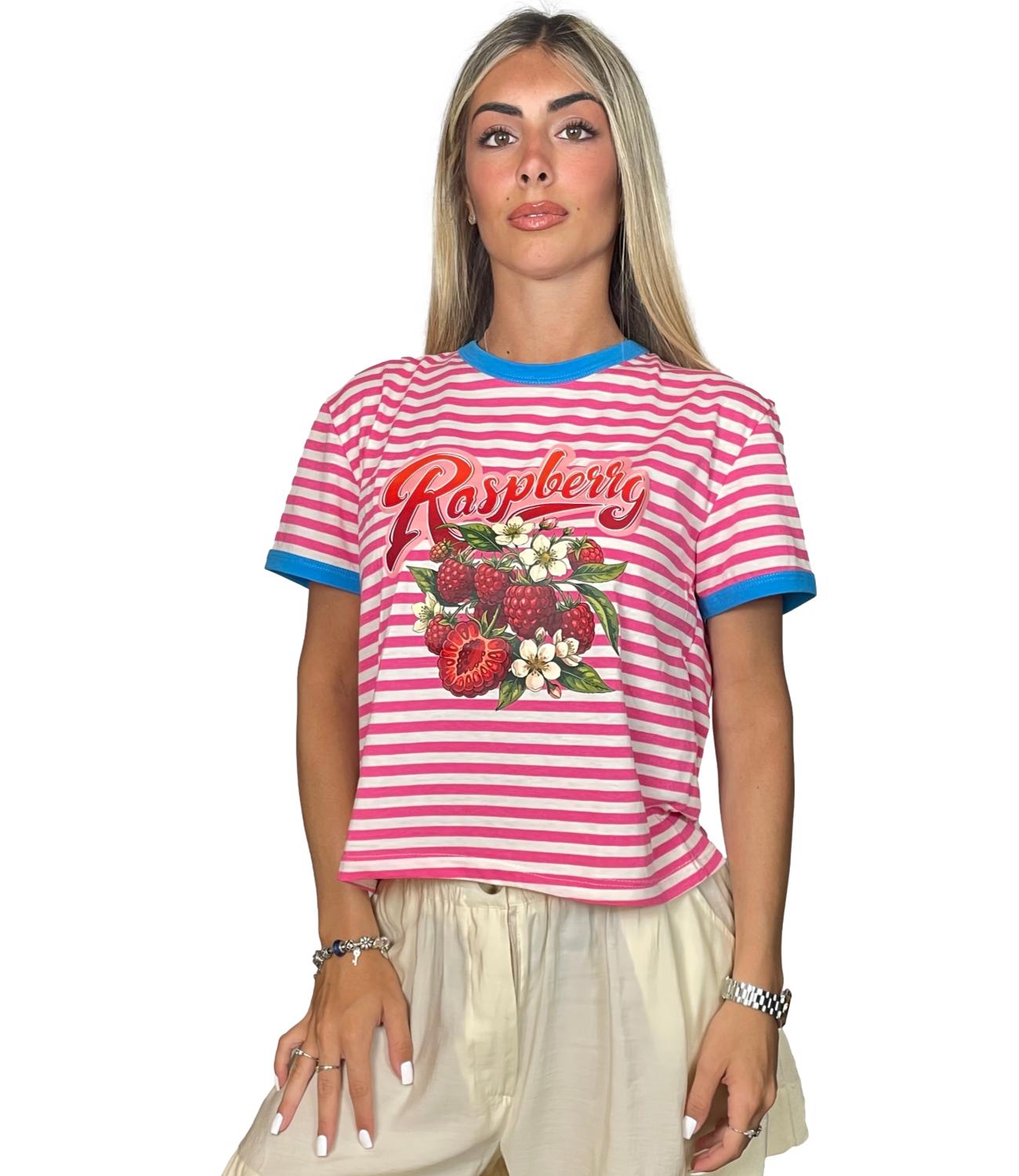 Susy Mix T-Shirt da Donna - Fuxia - Sh004732