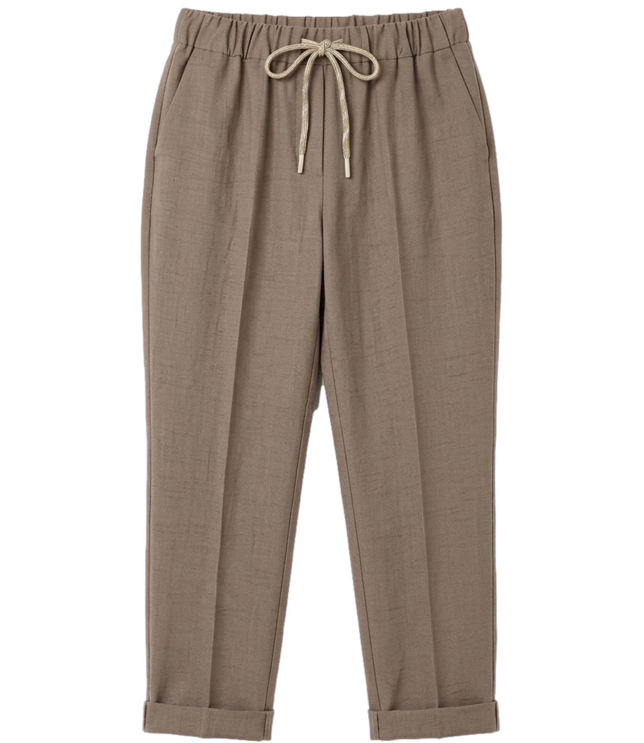 Susy Mix Pantalone da Donna - Cioccolato - T2372i121