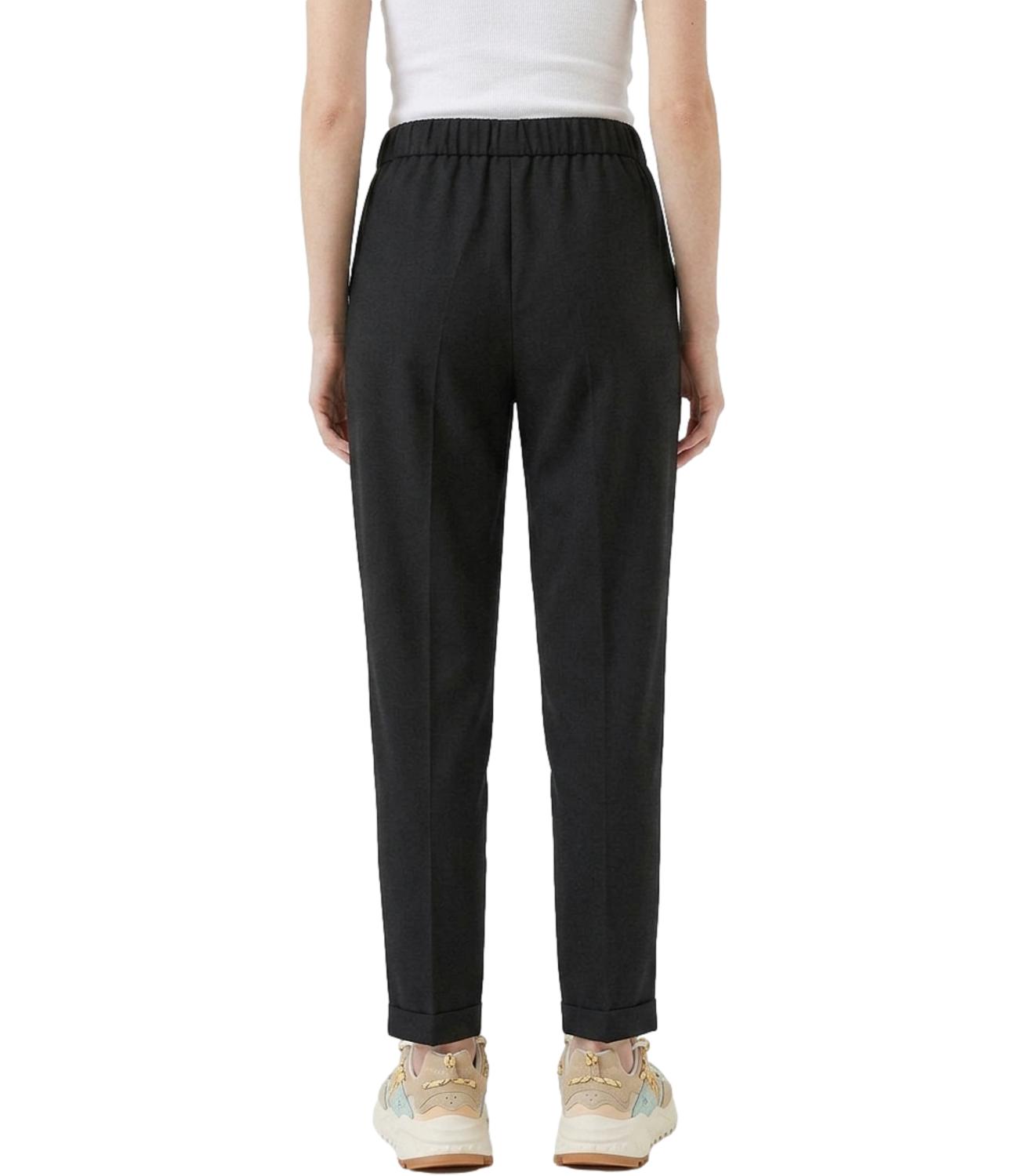 Susy Mix Pantalone da Donna - Nero - T2372i121