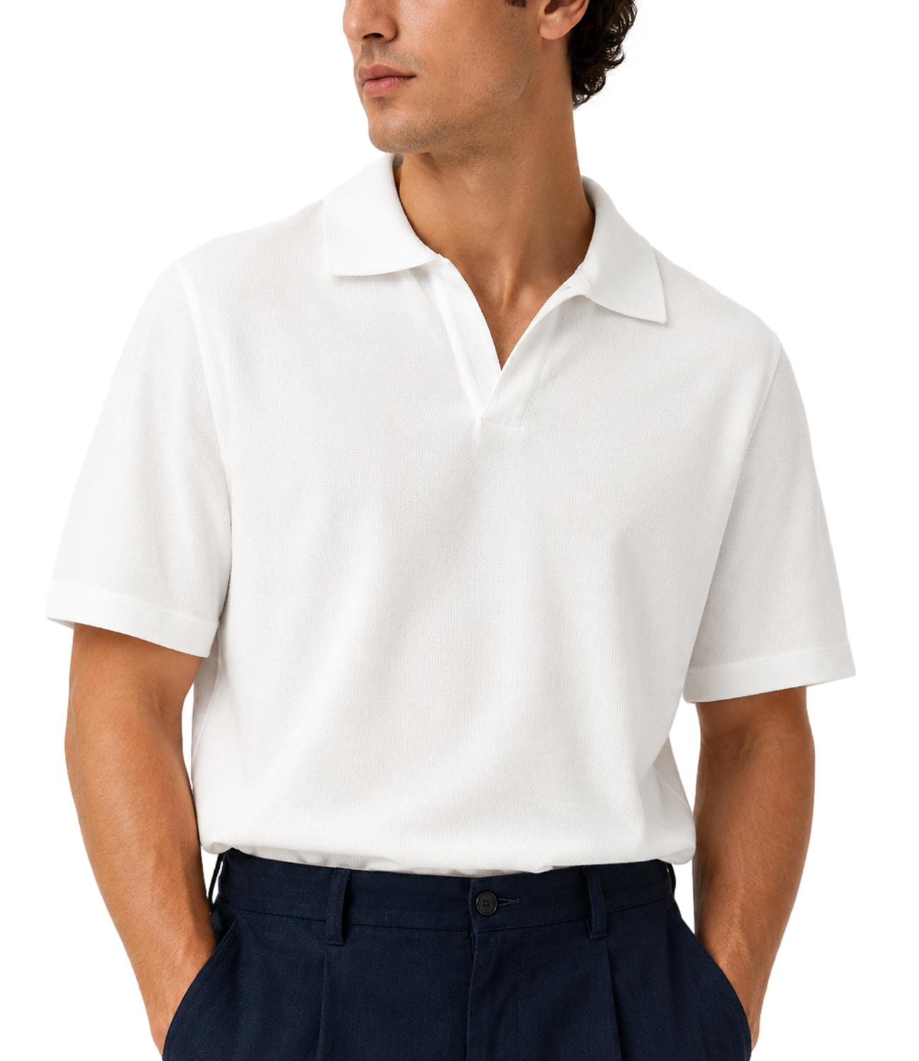 Talamone Polo da Uomo - Bianco - 59005y