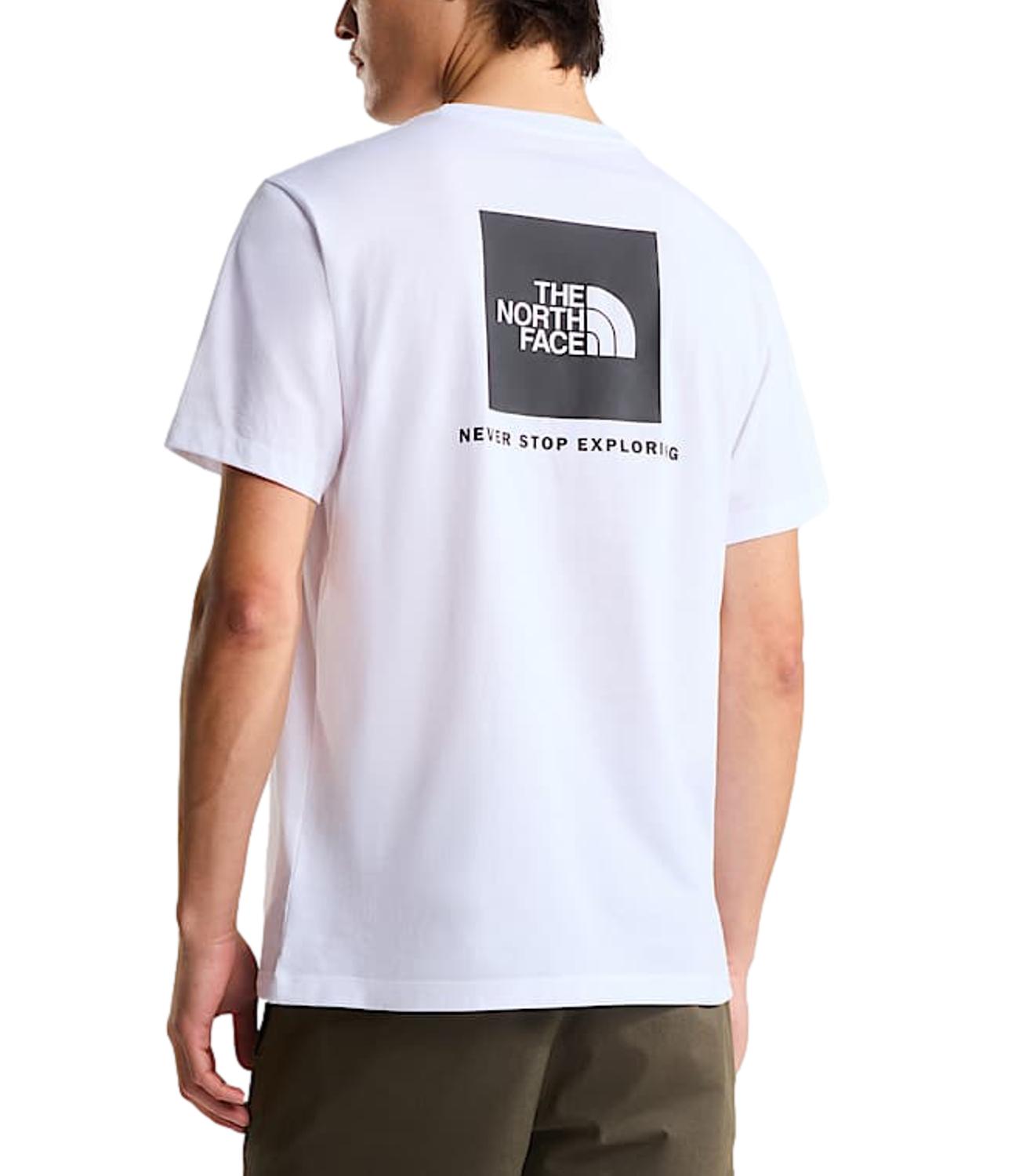 The North Face T-Shirt da Uomo - Tnf White - Nf0a8b6k