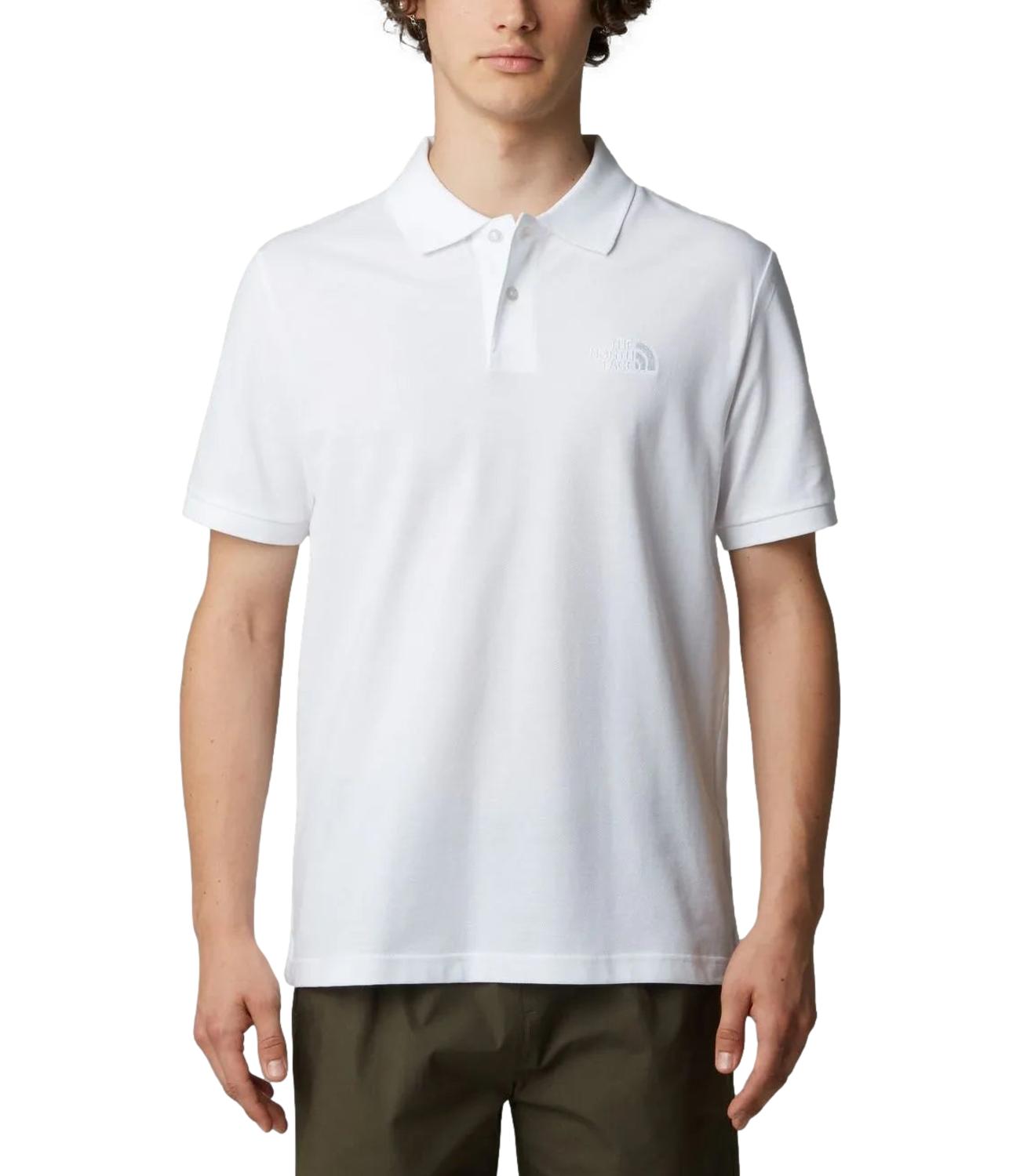 The North Face Polo da Uomo - Tnf White - Nf0a8c1p