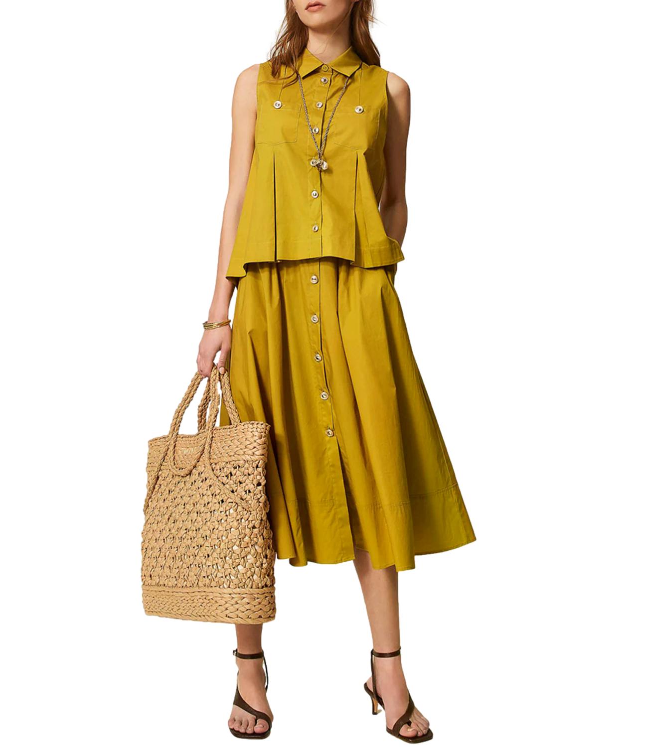 Twin Set Gonna da Donna - Verde Avocado Oil - 261tt2235