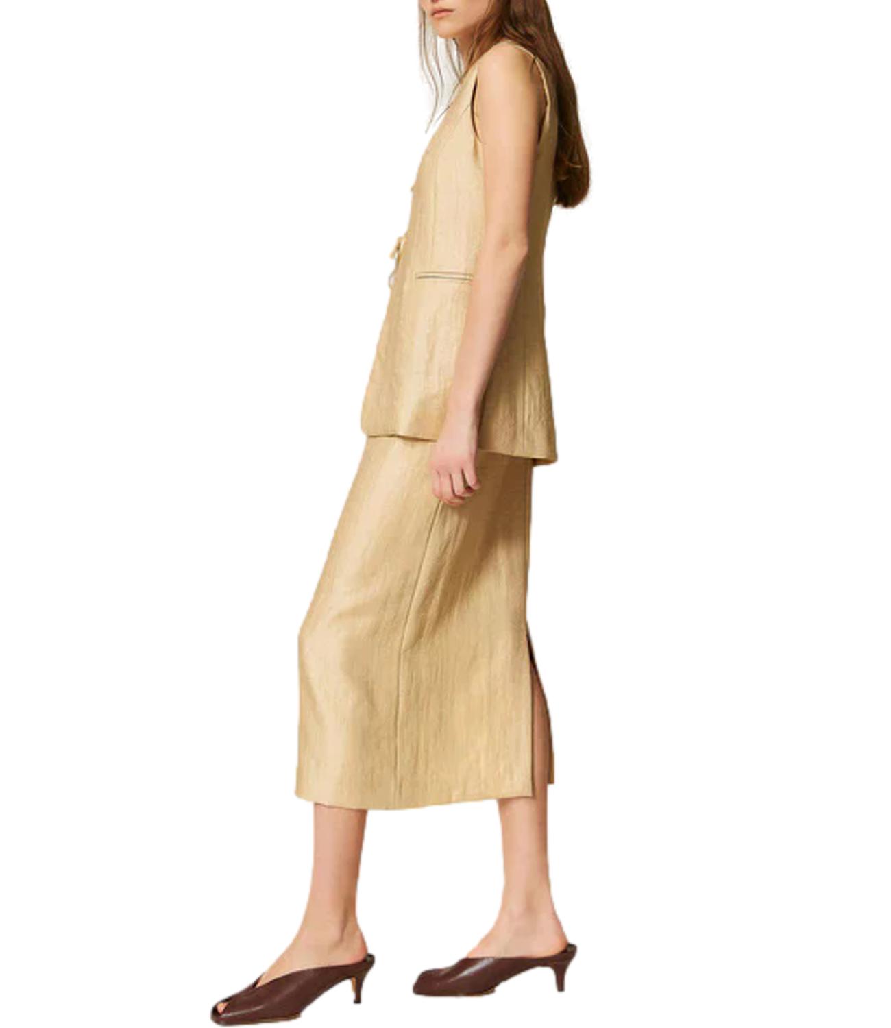 Twin Set Gonna da Donna - Golden Beige - 261tt2534