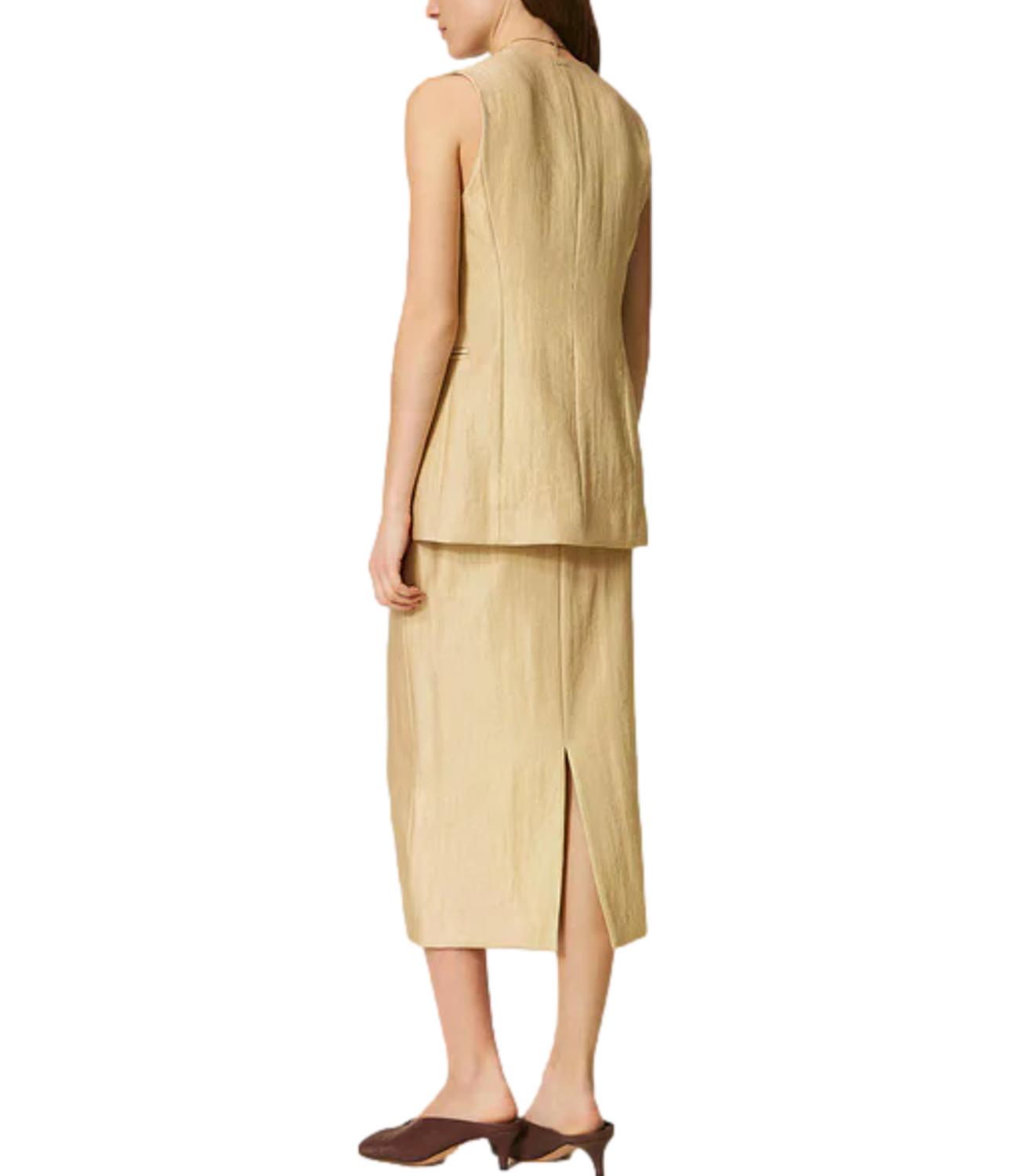 Twin Set Gonna da Donna - Golden Beige - 261tt2534