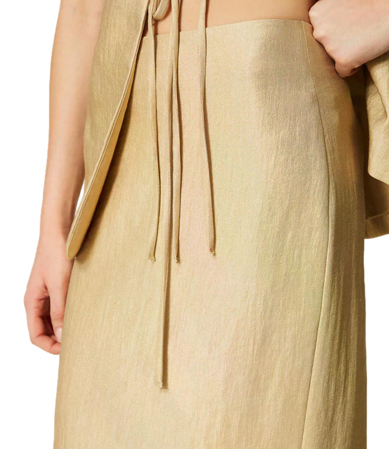 Twin Set Gonna da Donna - Golden Beige - 261tt2534
