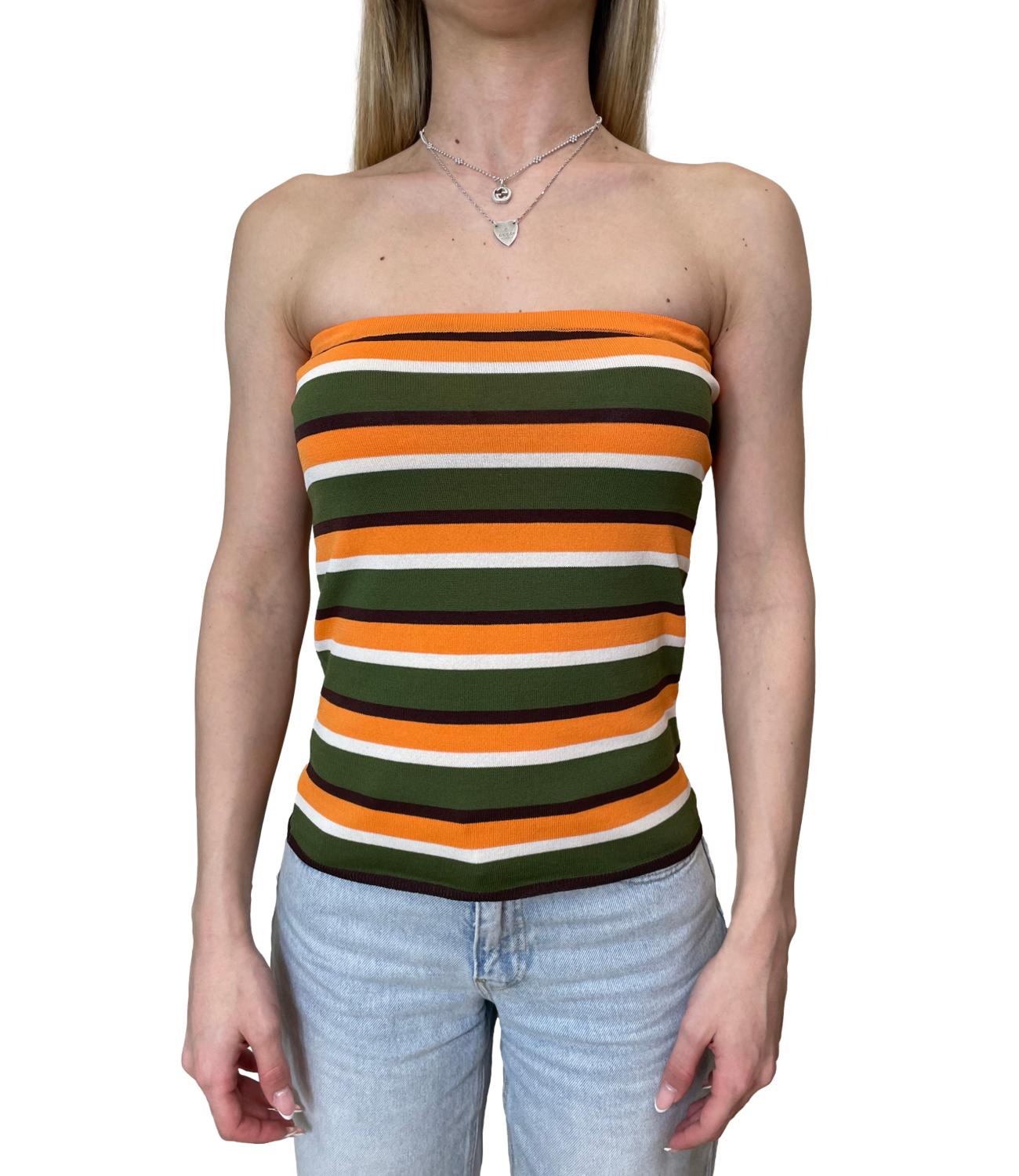 Vicolo Maglia Arancio Donna