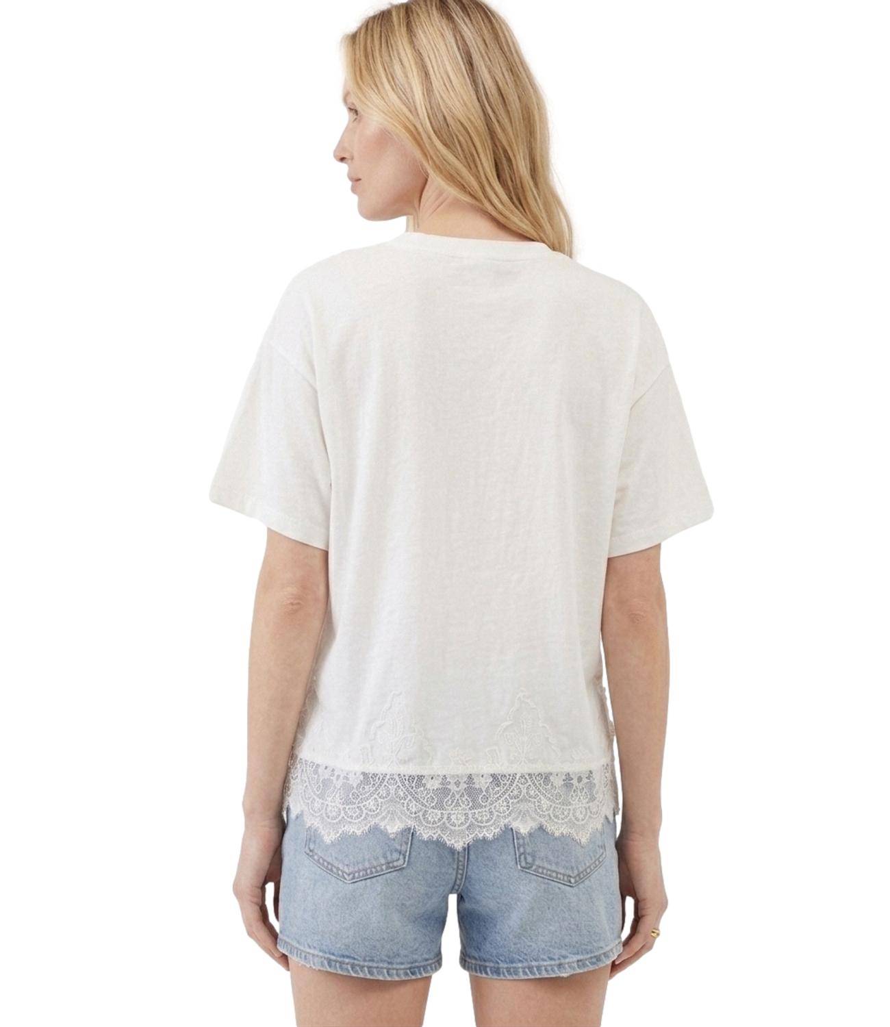 Vicolo T-Shirt da Donna - Bianco - Rab0979