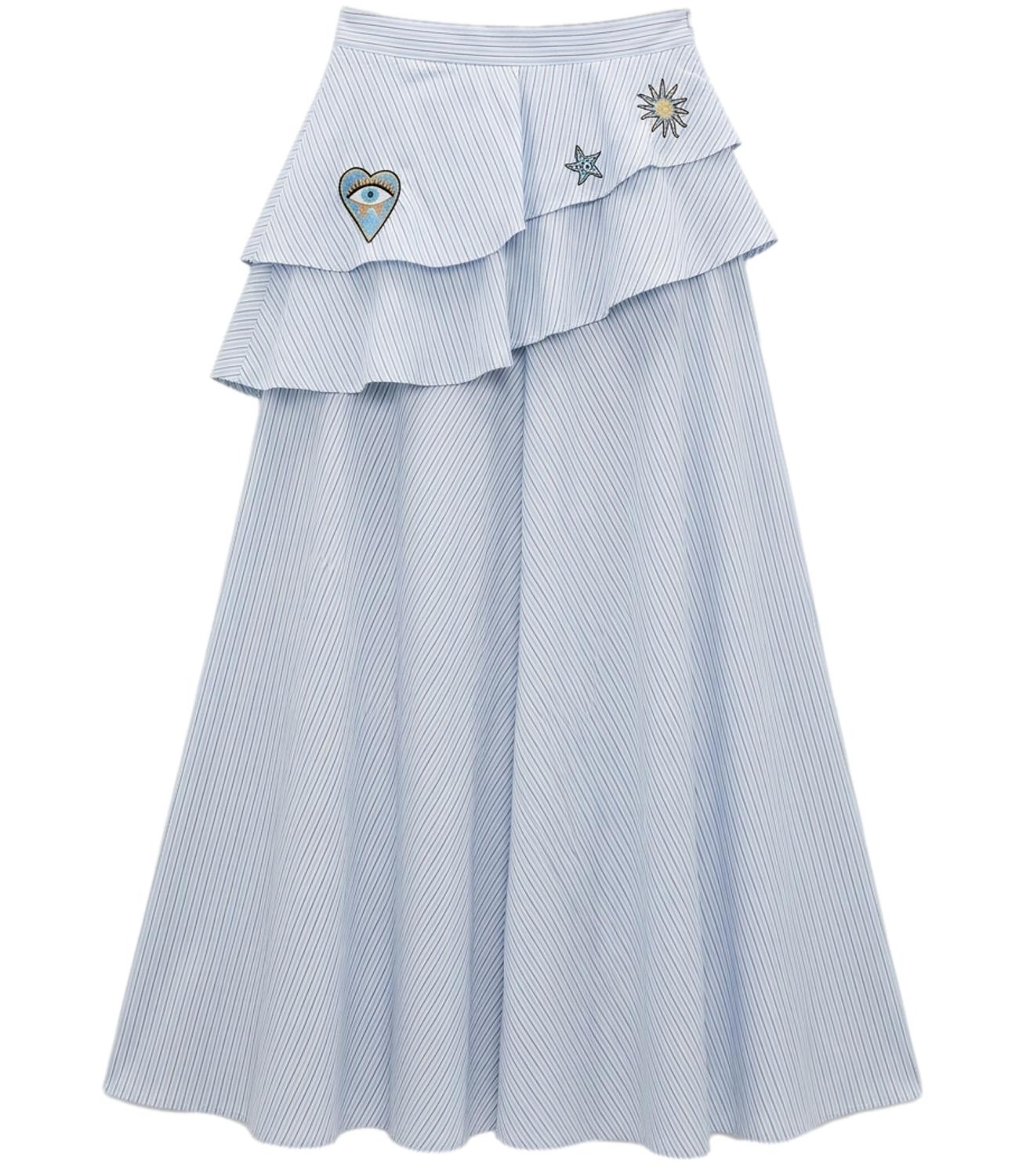 Vicolo Gonna da Donna - Celeste - Rab1065