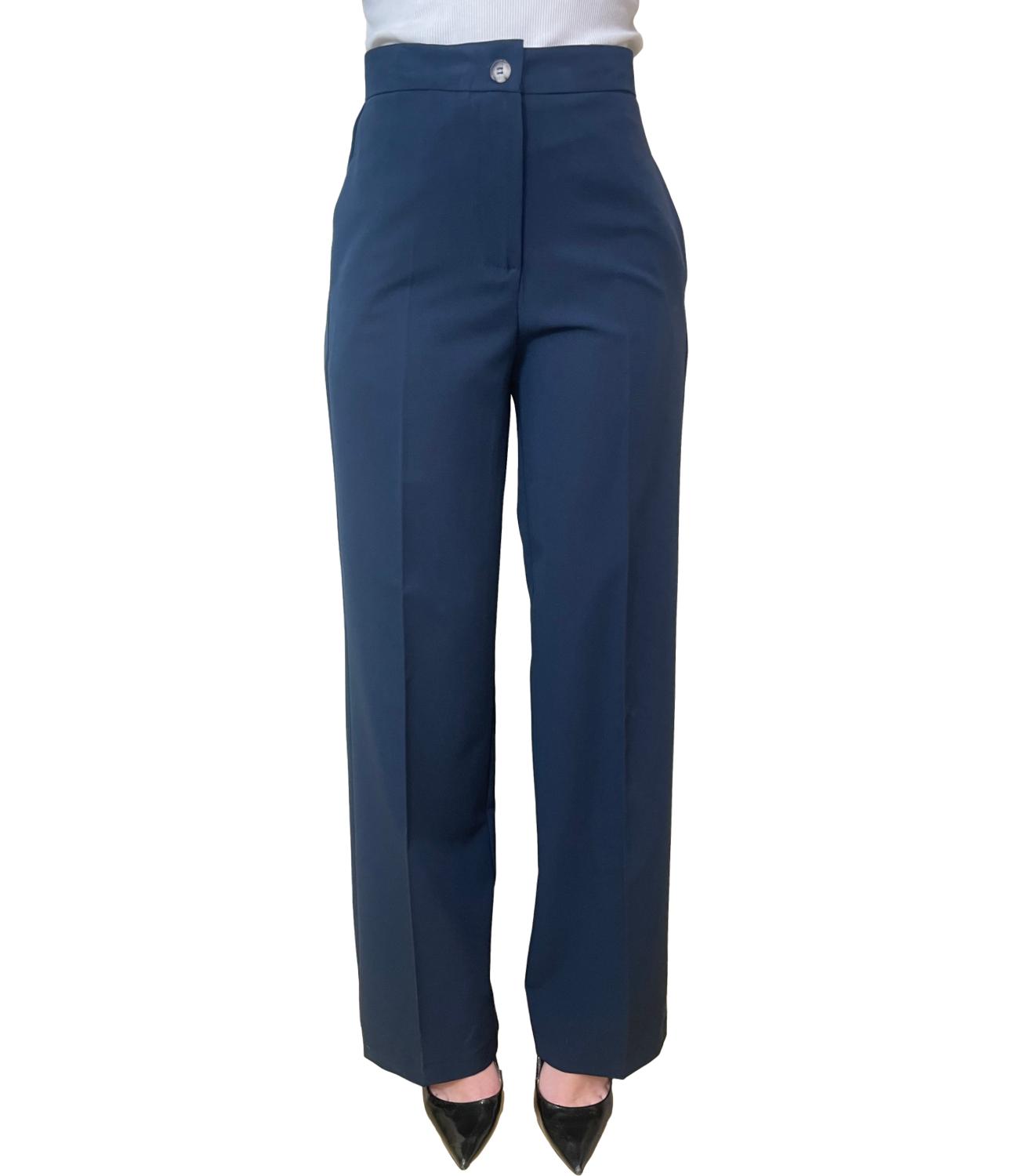 Vicolo Pantalone Blu Donna