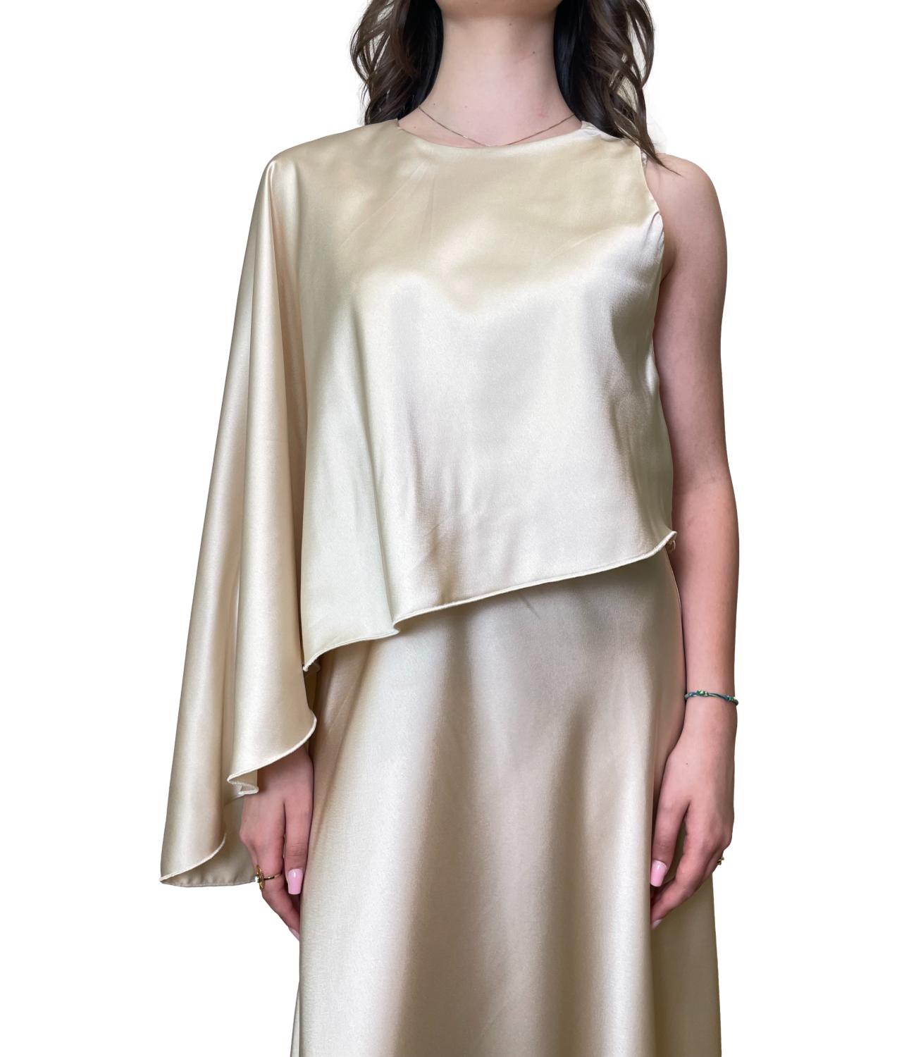 Vicolo Abito Beige Donna